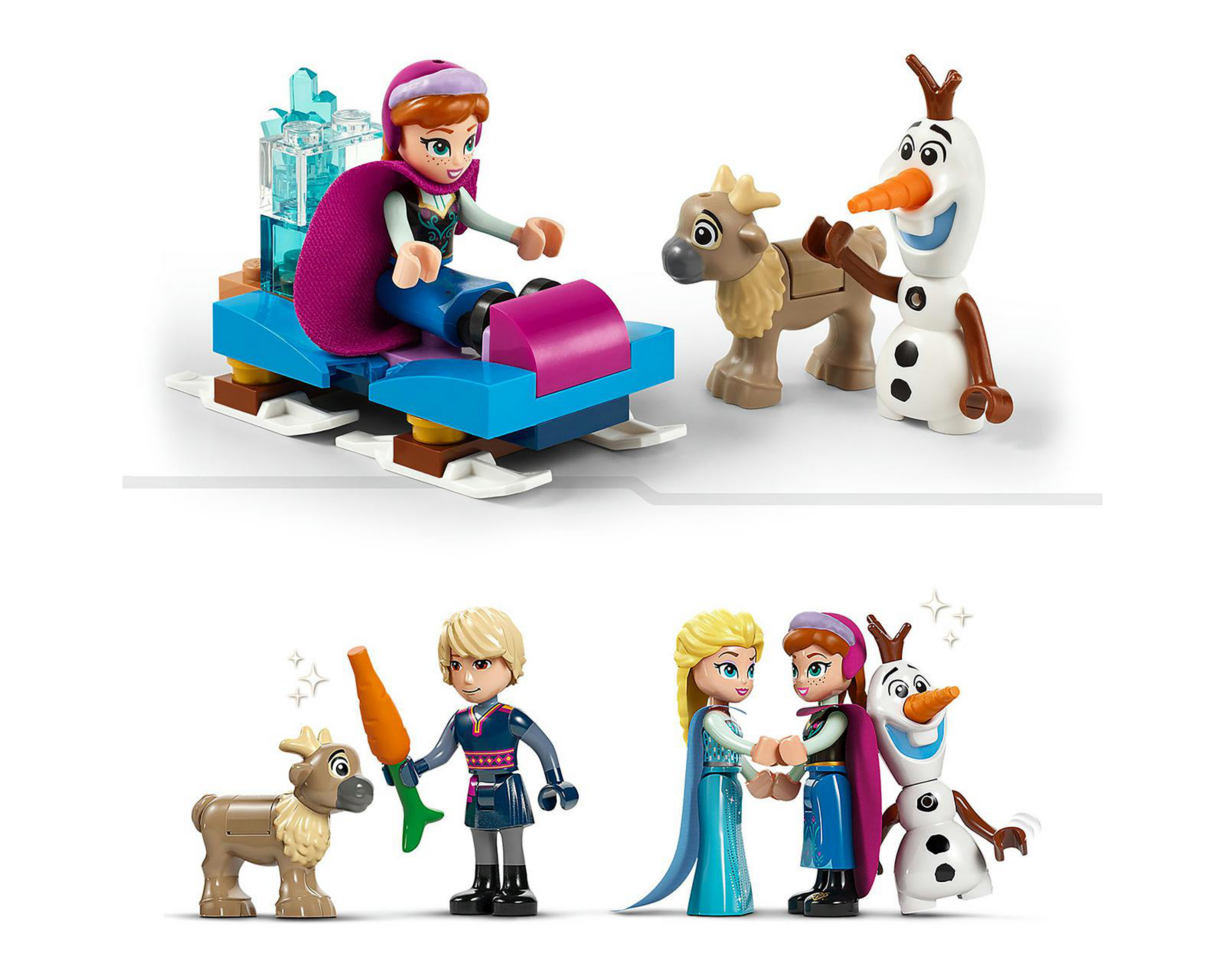 Foto 9 pulgar | LEGO Disney: Palacio de Hielo de Elsa
