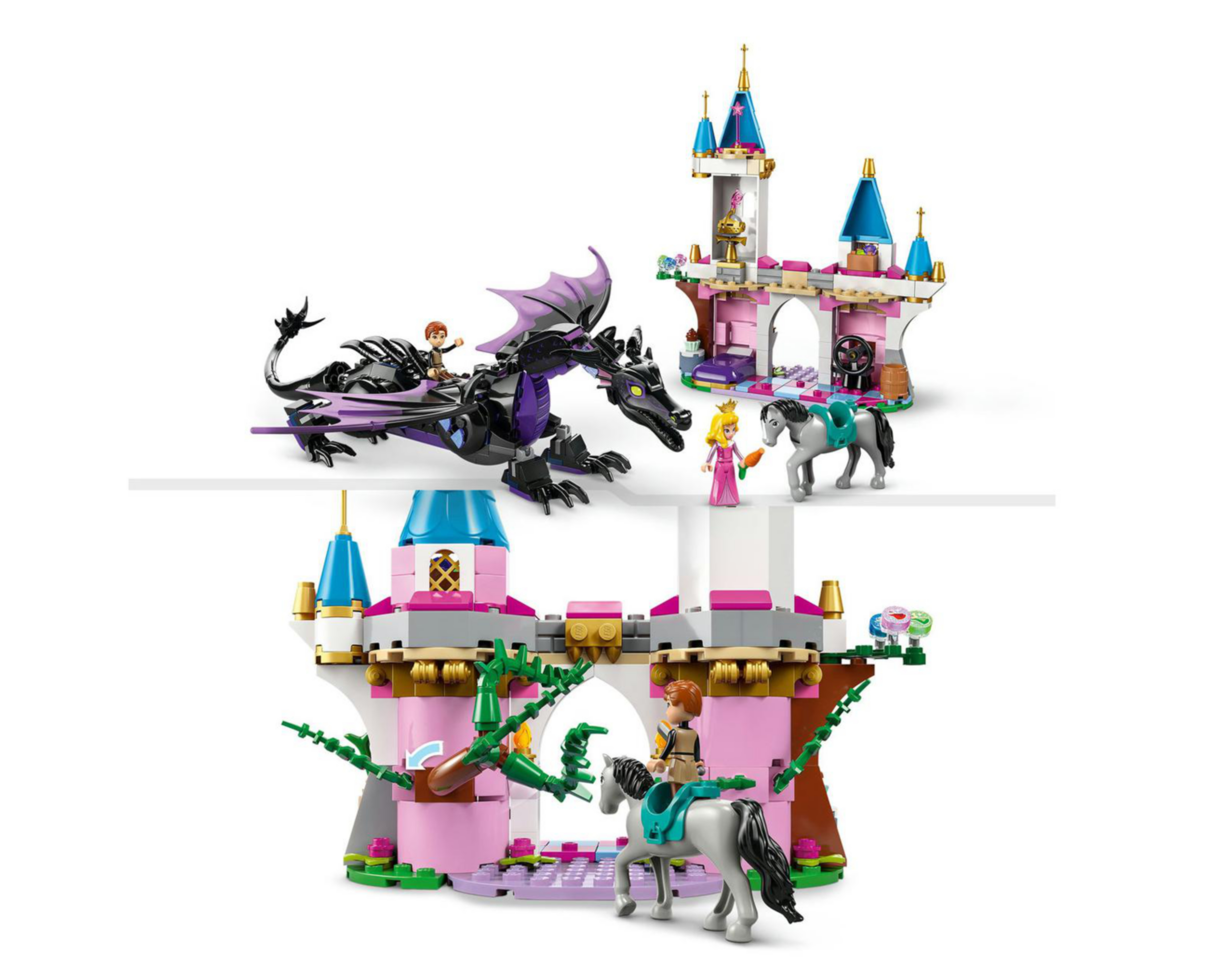 Foto 8 pulgar | LEGO Disney: Maléfica en Forma de Dragón