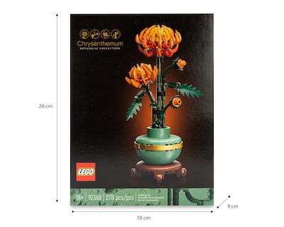 Foto 3 | LEGO Icons: Crisantemo