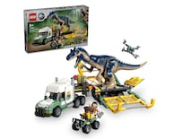 LEGO Jurassic World Misiones Dinosaurio: Camión de Transporte del Allosaurus