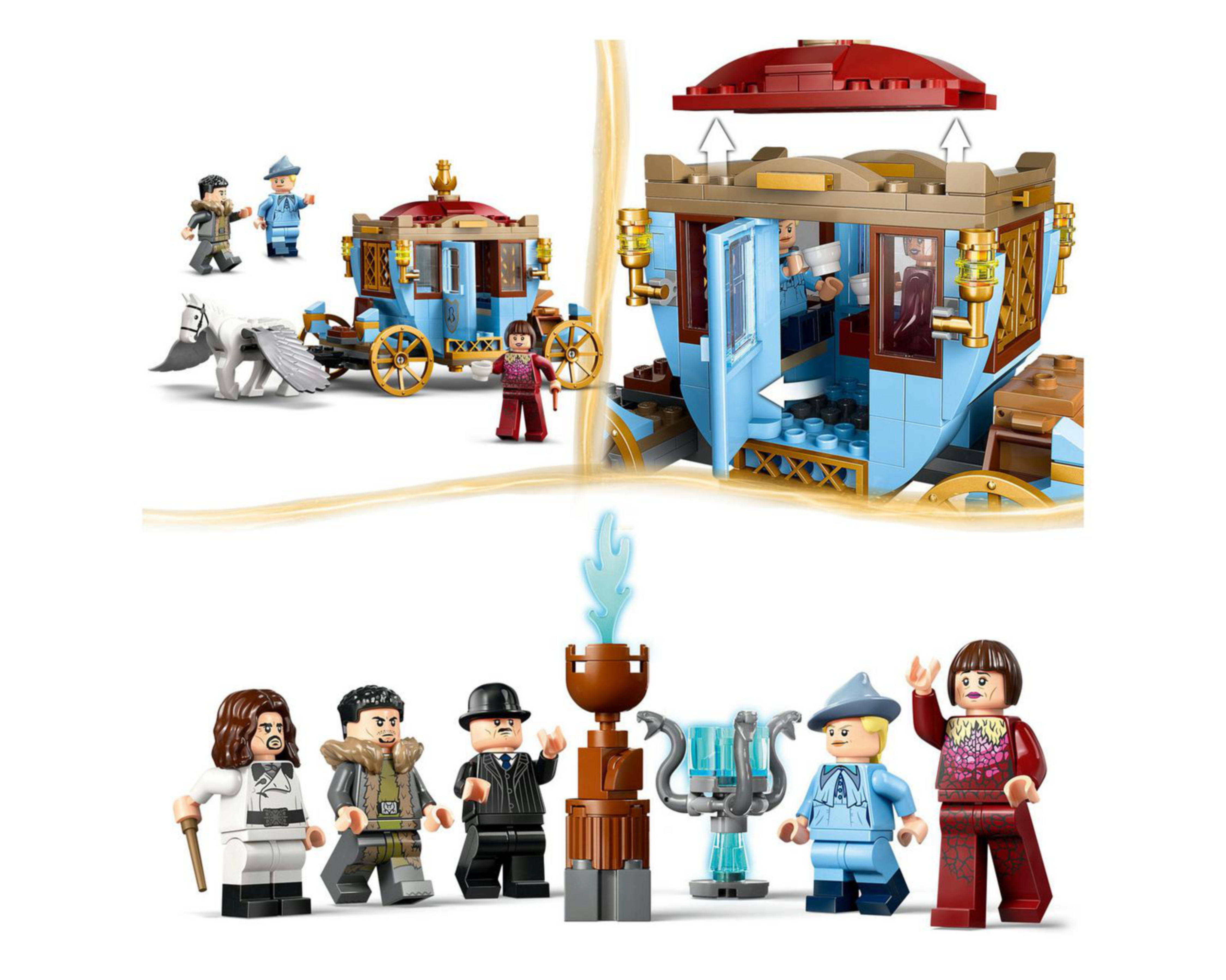 Foto 8 | LEGO Harry Potter Torneo de los Tres Magos: la Llegada
