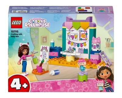 Foto 2 | LEGO Gabby's Dollhouse: Creaciones con Bebé Box