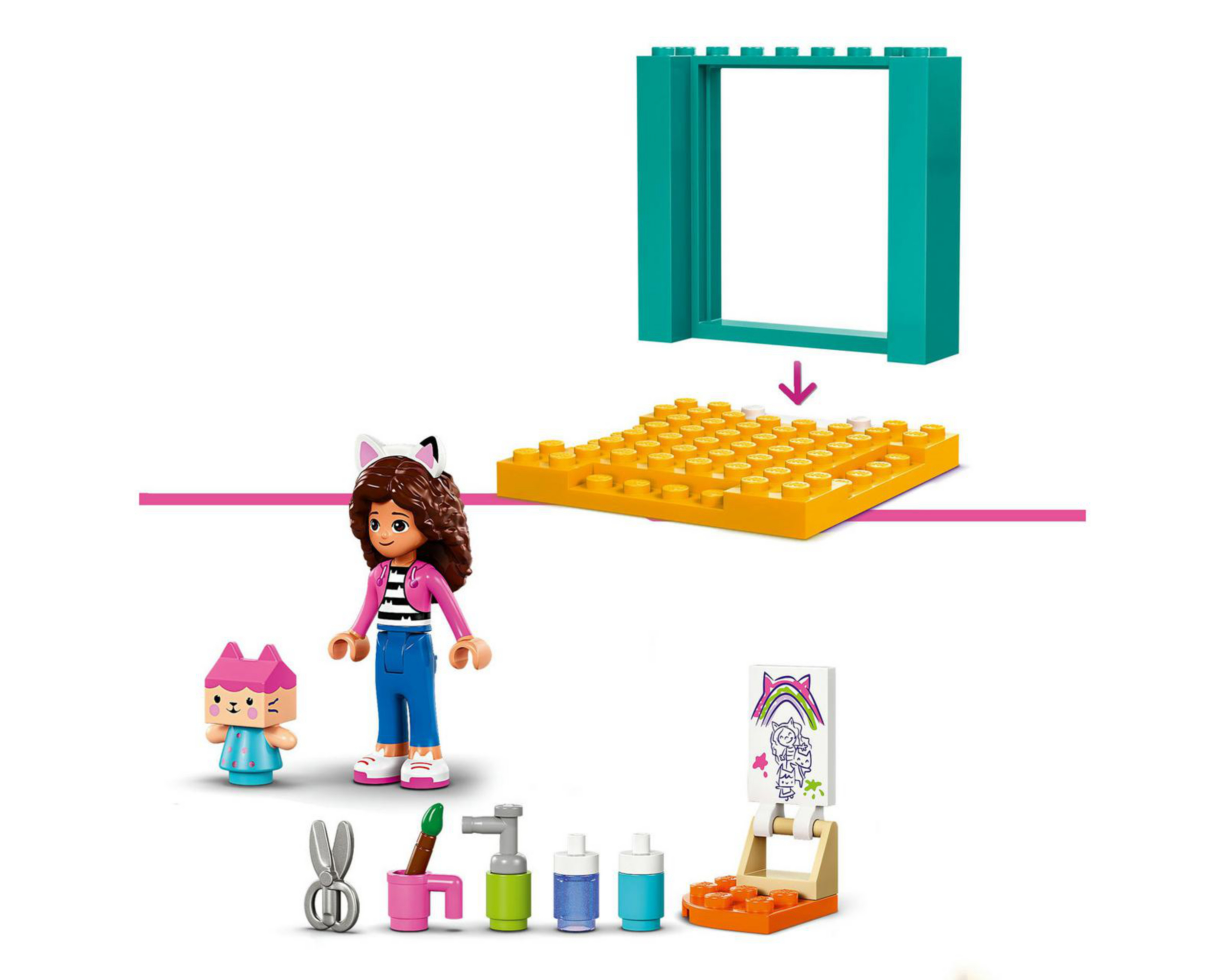 Foto 7 | LEGO Gabby's Dollhouse: Creaciones con Bebé Box