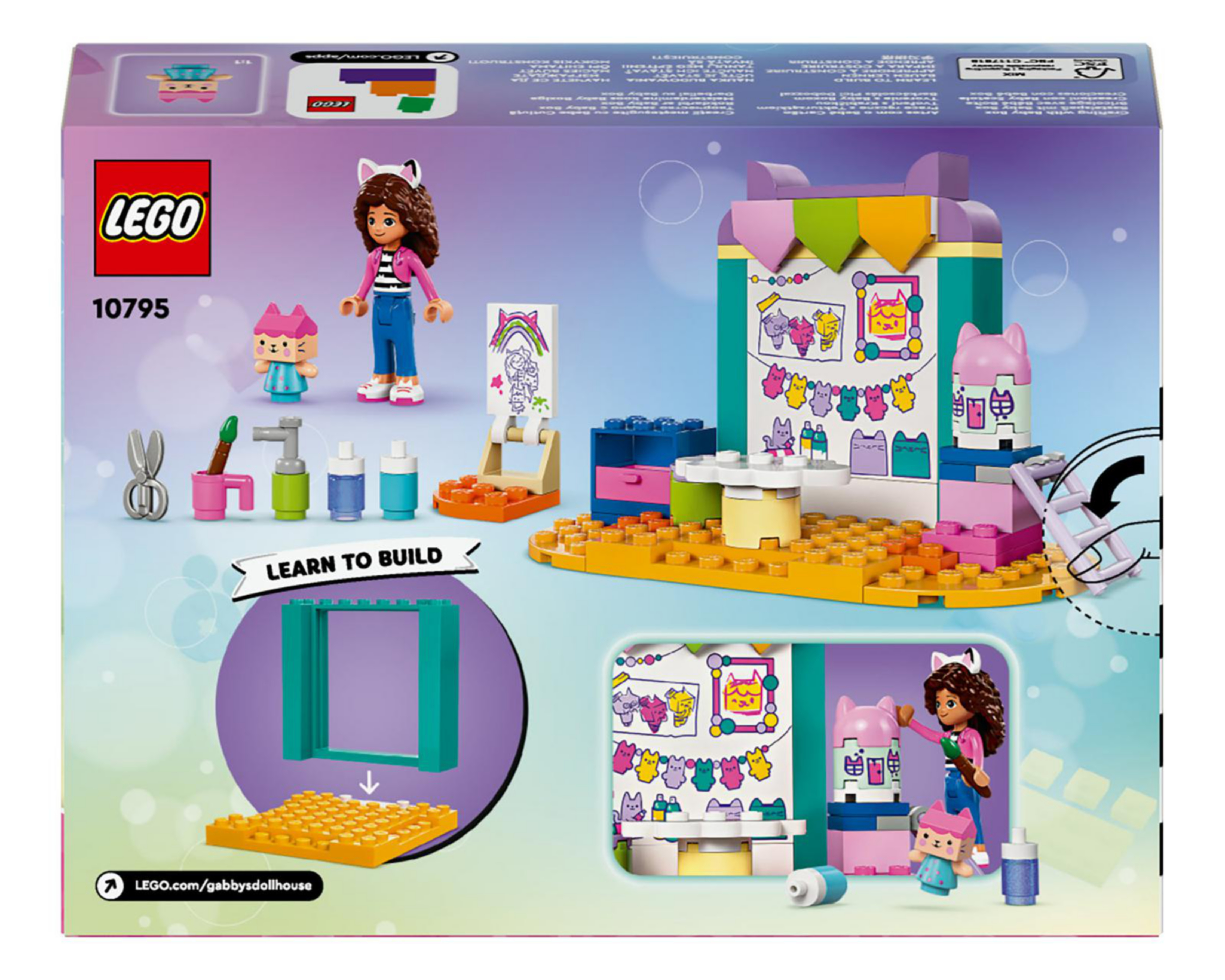 Foto 9 | LEGO Gabby's Dollhouse: Creaciones con Bebé Box