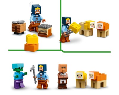 Foto 8 | LEGO Minecraft La Granja del Molino