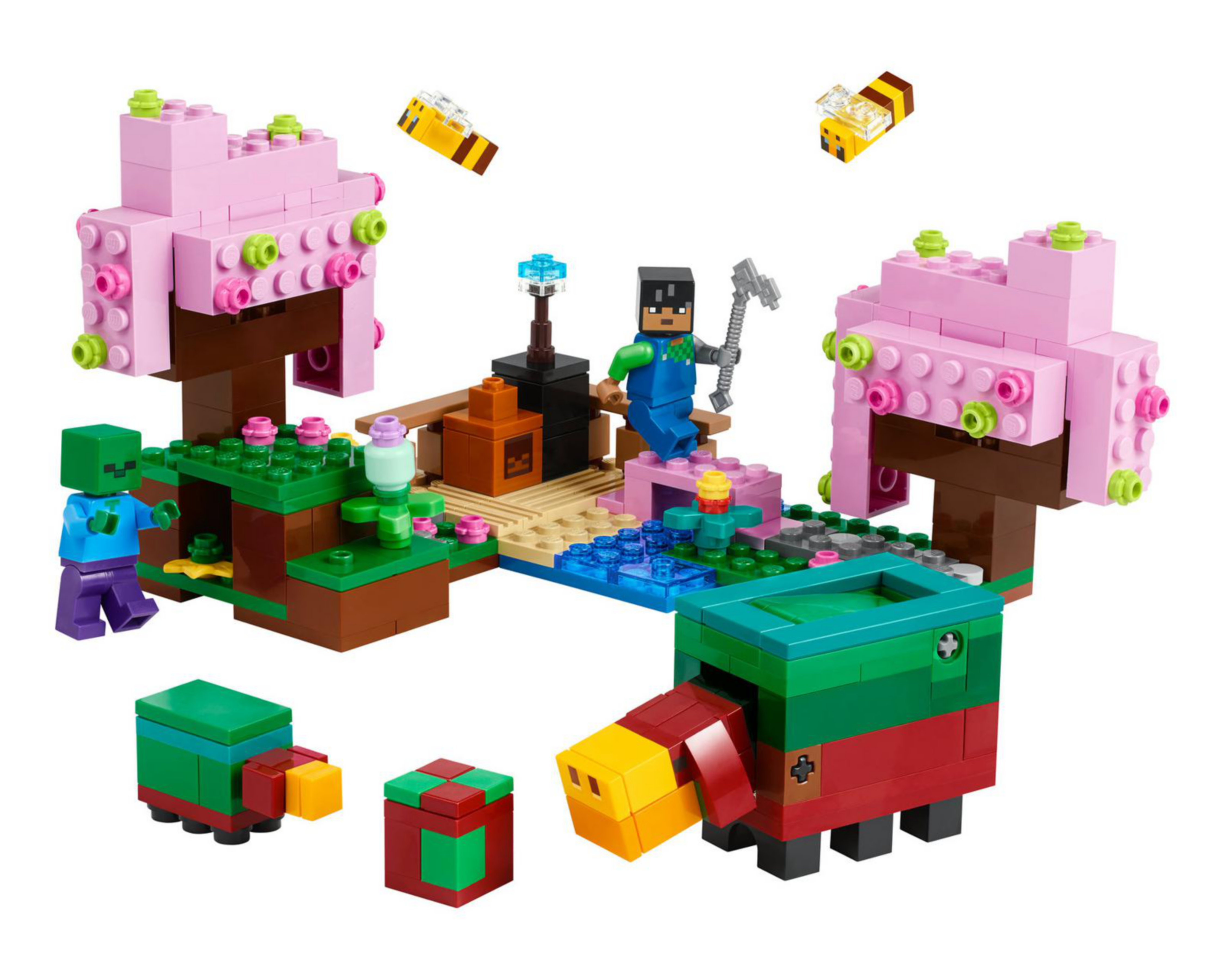 Foto 4 pulgar | LEGO Minecraft El Jardín de Cerezo en Flor