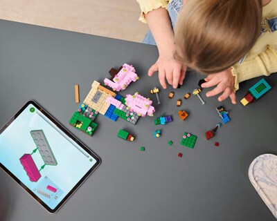 Foto 4 | LEGO Minecraft El Jardín de Cerezo en Flor