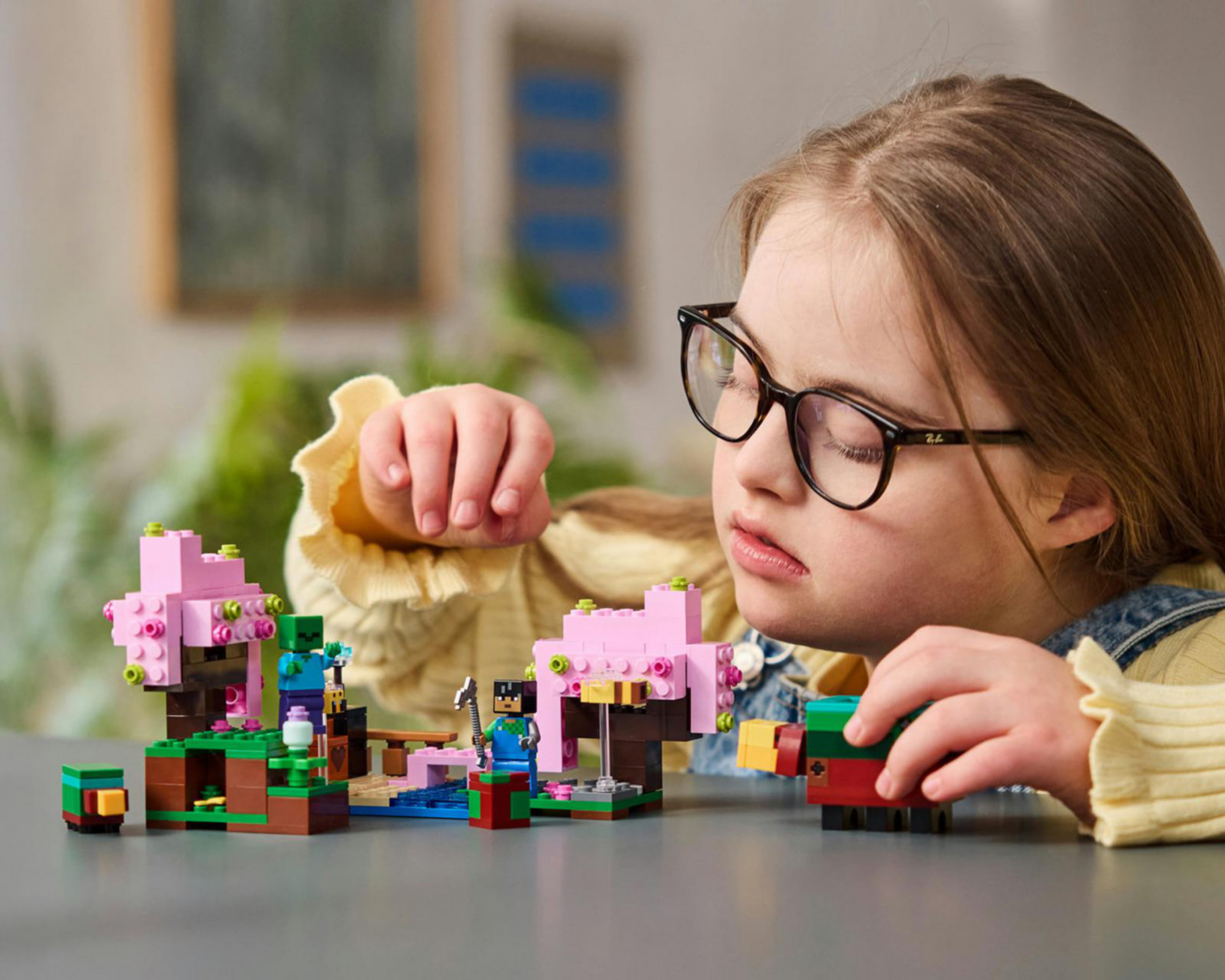 Foto 6 pulgar | LEGO Minecraft El Jardín de Cerezo en Flor