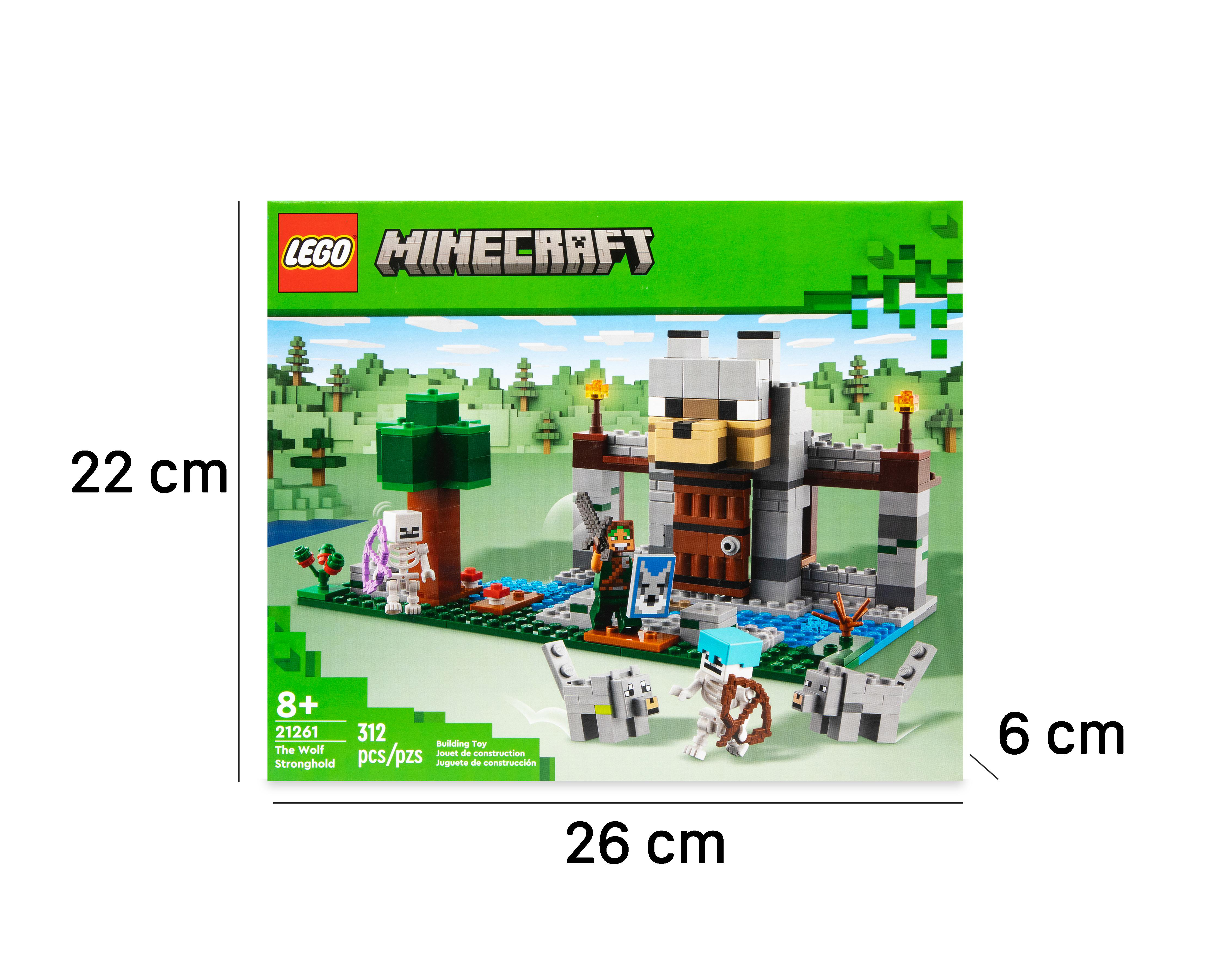 Foto 5 pulgar | LEGO Minecraft La Fortaleza del Lobo