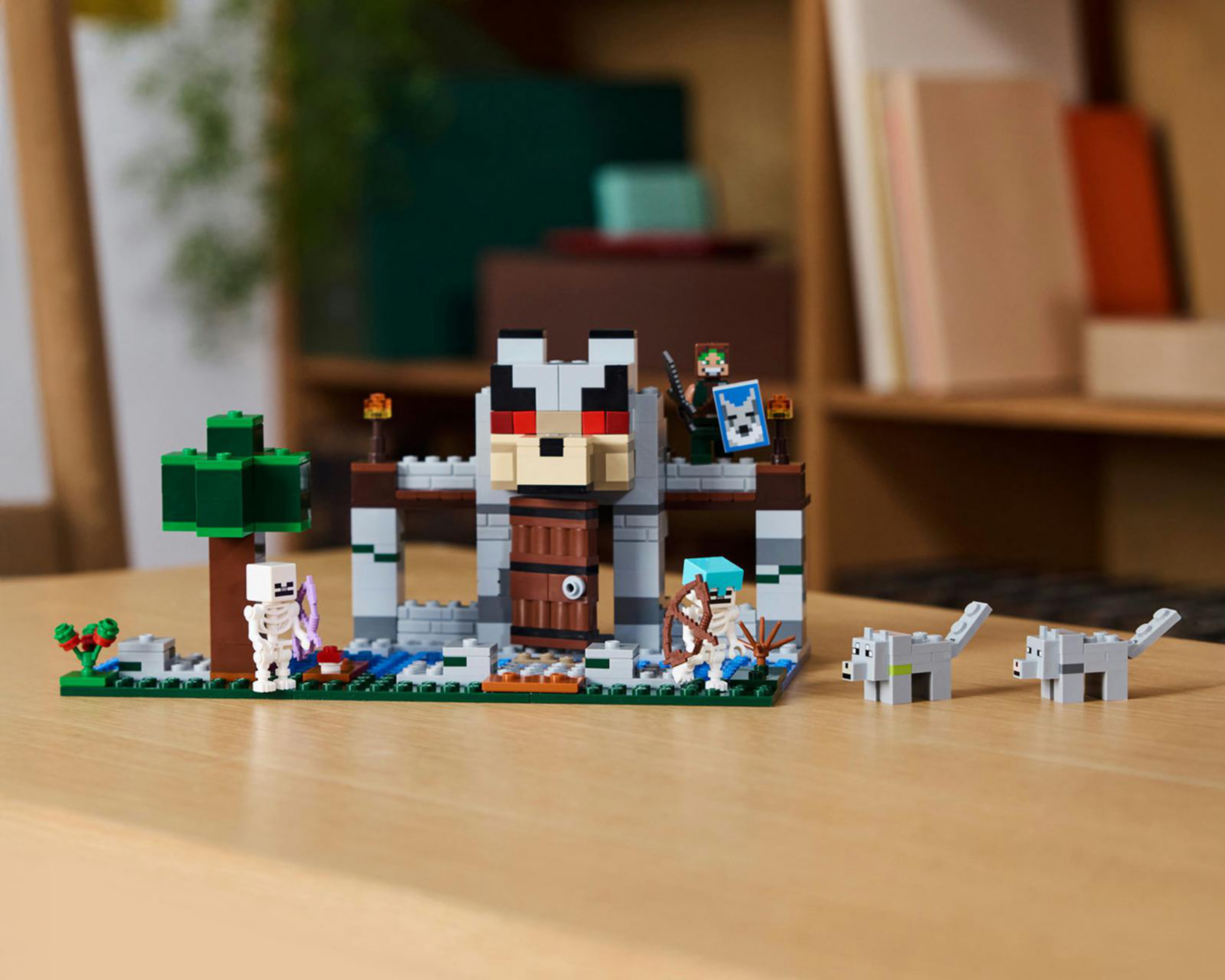 Foto 7 pulgar | LEGO Minecraft La Fortaleza del Lobo