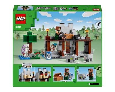 Foto 9 | LEGO Minecraft La Fortaleza del Lobo