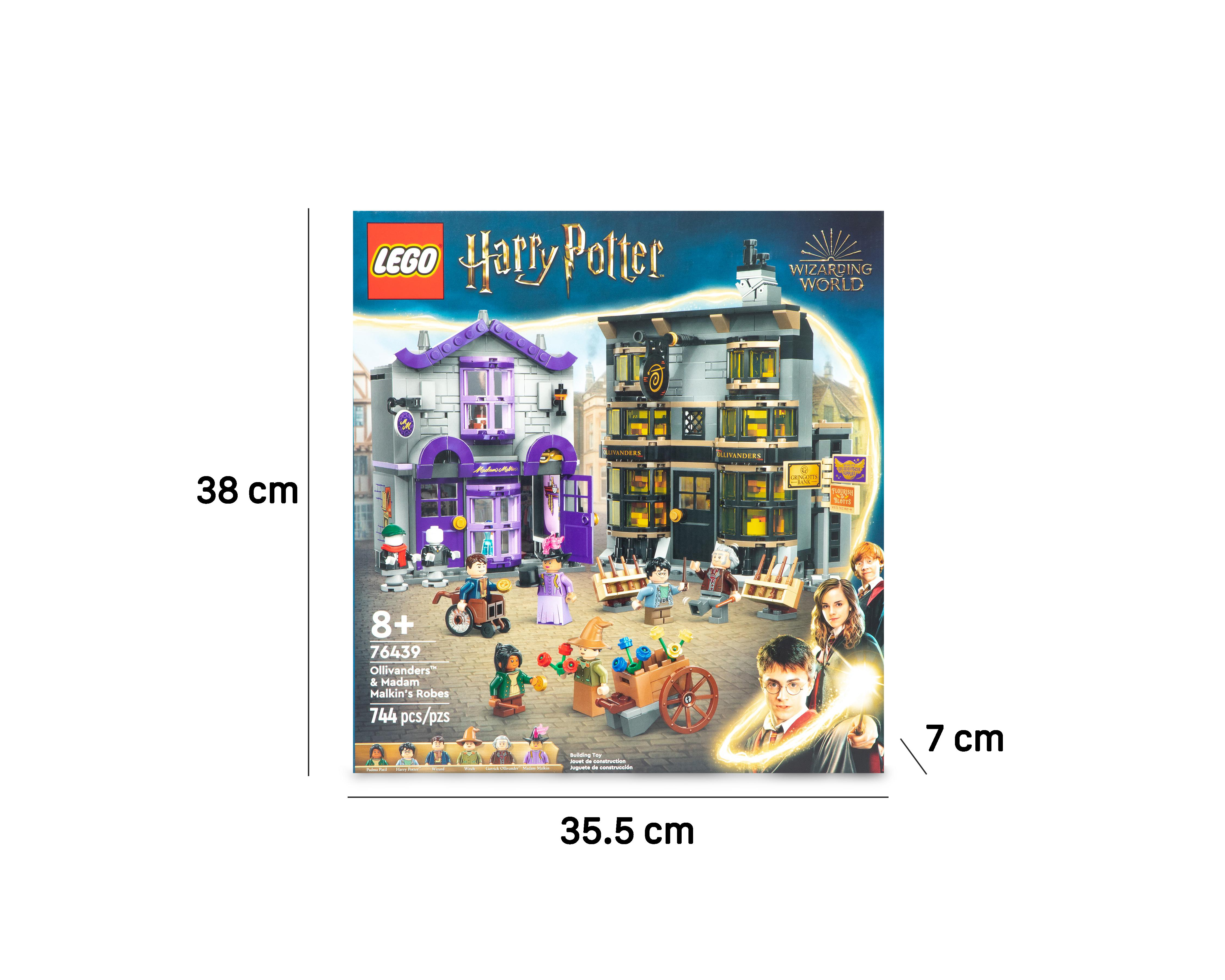 Foto 5 pulgar | LEGO Harry Potter Ollivanders y las Túnicas de Madam Malkin