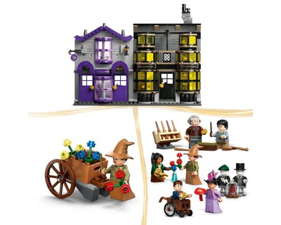 Foto 8 | LEGO Harry Potter Ollivanders y las Túnicas de Madam Malkin