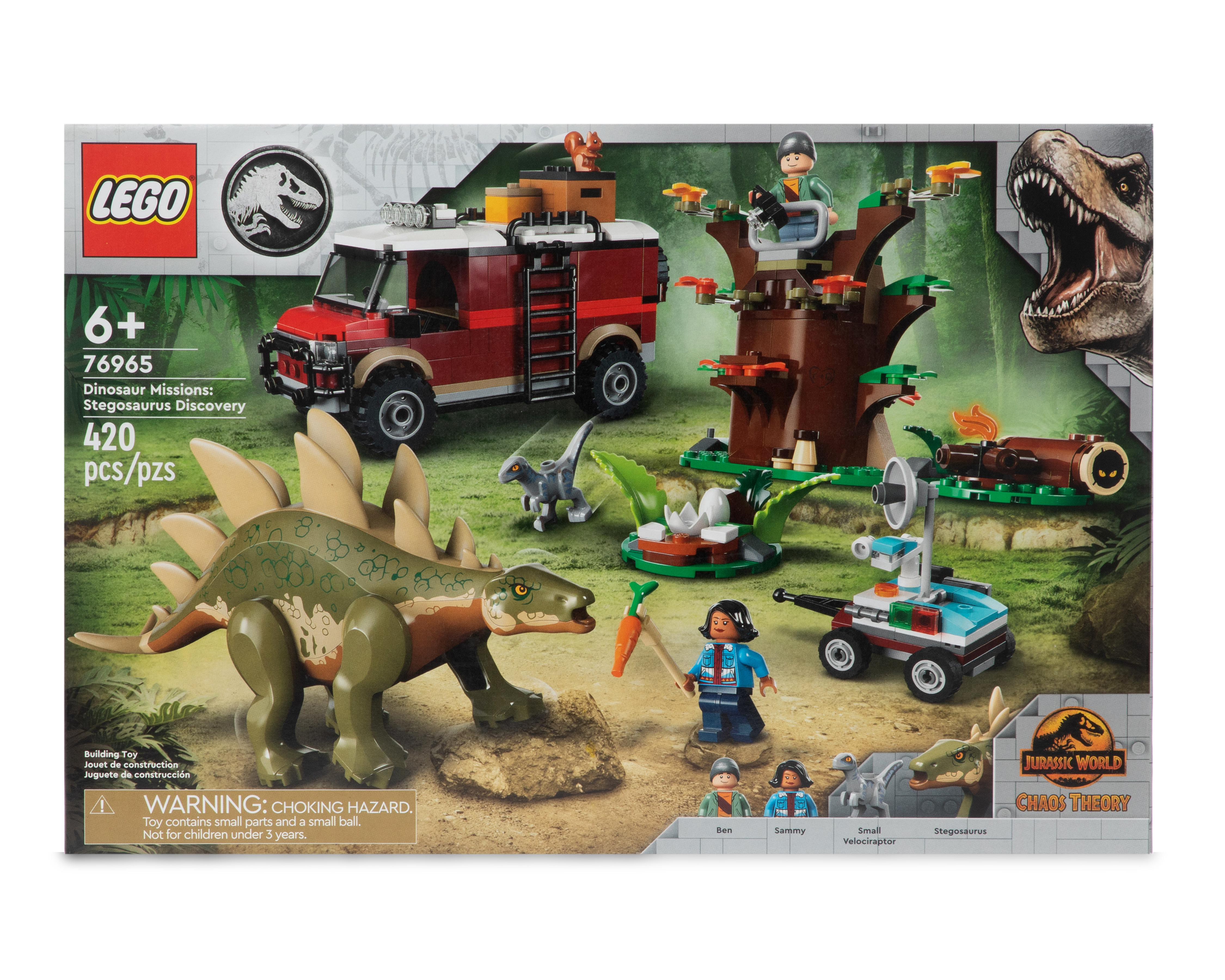 Foto 2 pulgar | LEGO Jurassic World Misiones de Dinosaurios: Descubrimiento del Estegosaurio