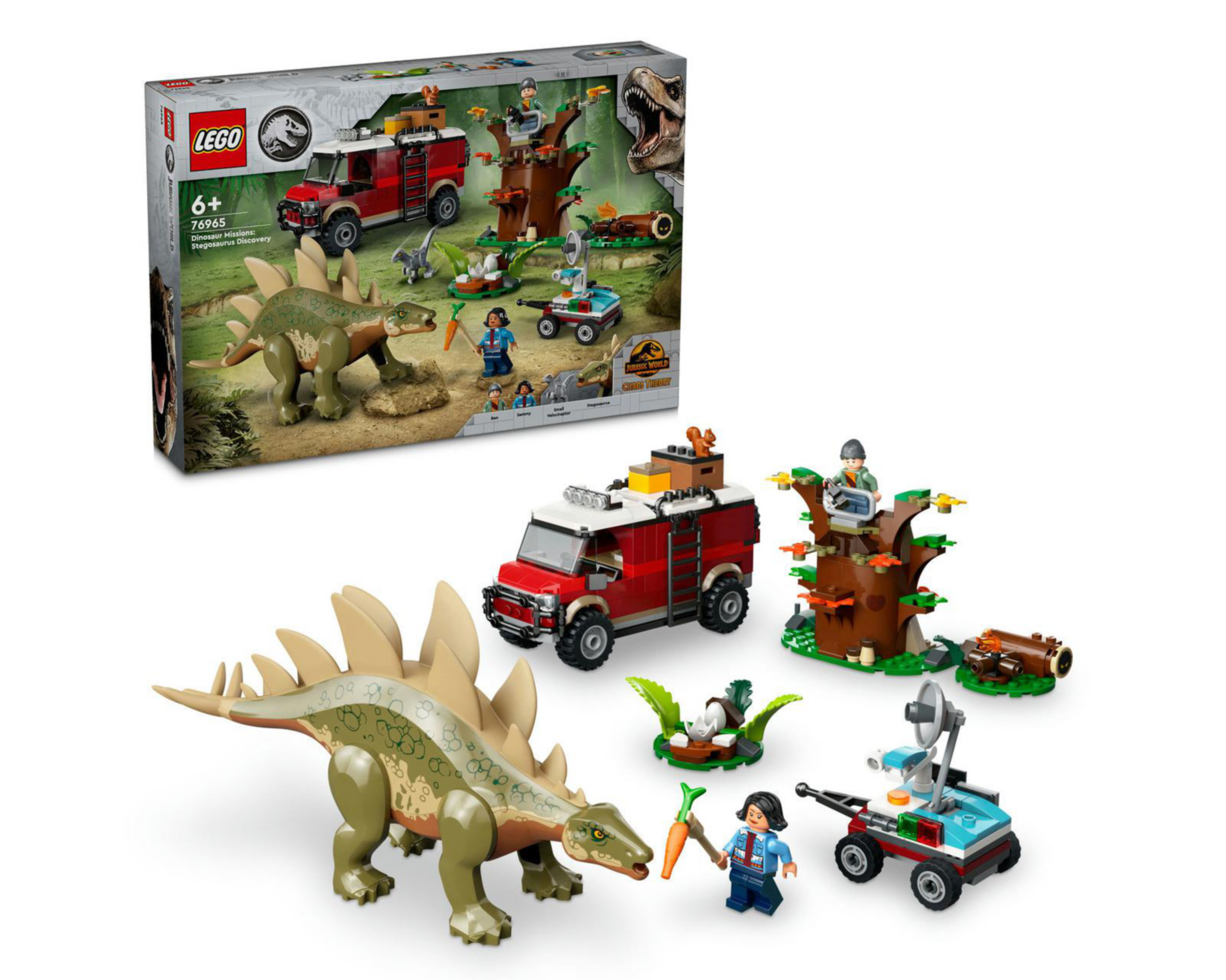 LEGO Jurassic World Misiones de Dinosaurios: Descubrimiento del Estegosaurio $1,219