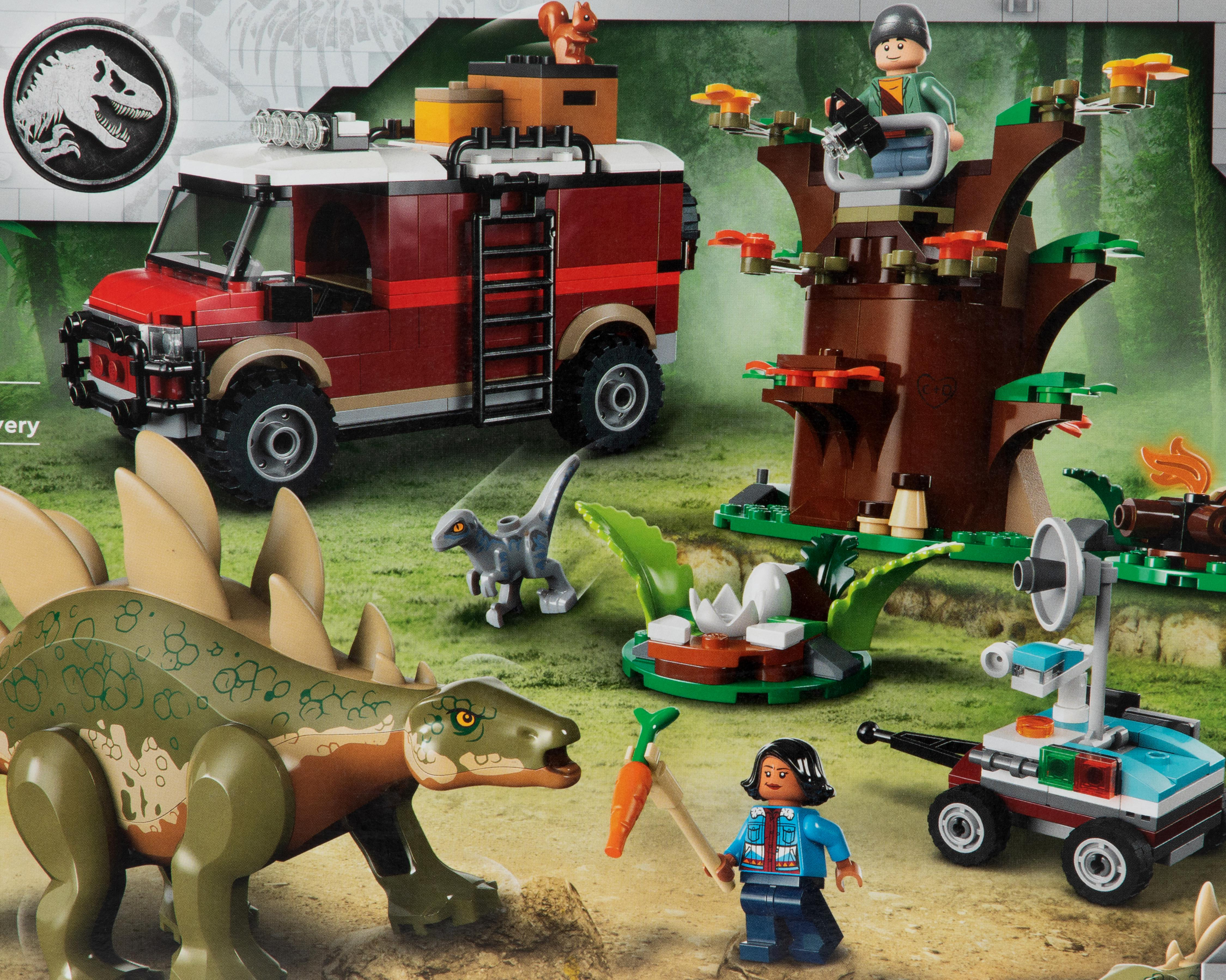 Foto 4 pulgar | LEGO Jurassic World Misiones de Dinosaurios: Descubrimiento del Estegosaurio