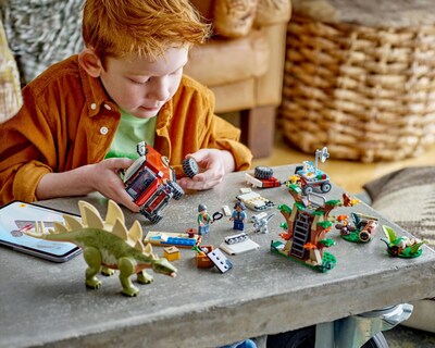 Foto 4 | LEGO Jurassic World Misiones de Dinosaurios: Descubrimiento del Estegosaurio