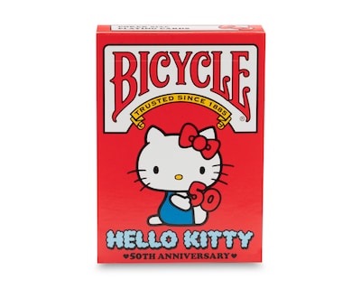 Foto 1 | Baraja Bicycle Hello Kitty 50th Anniversary