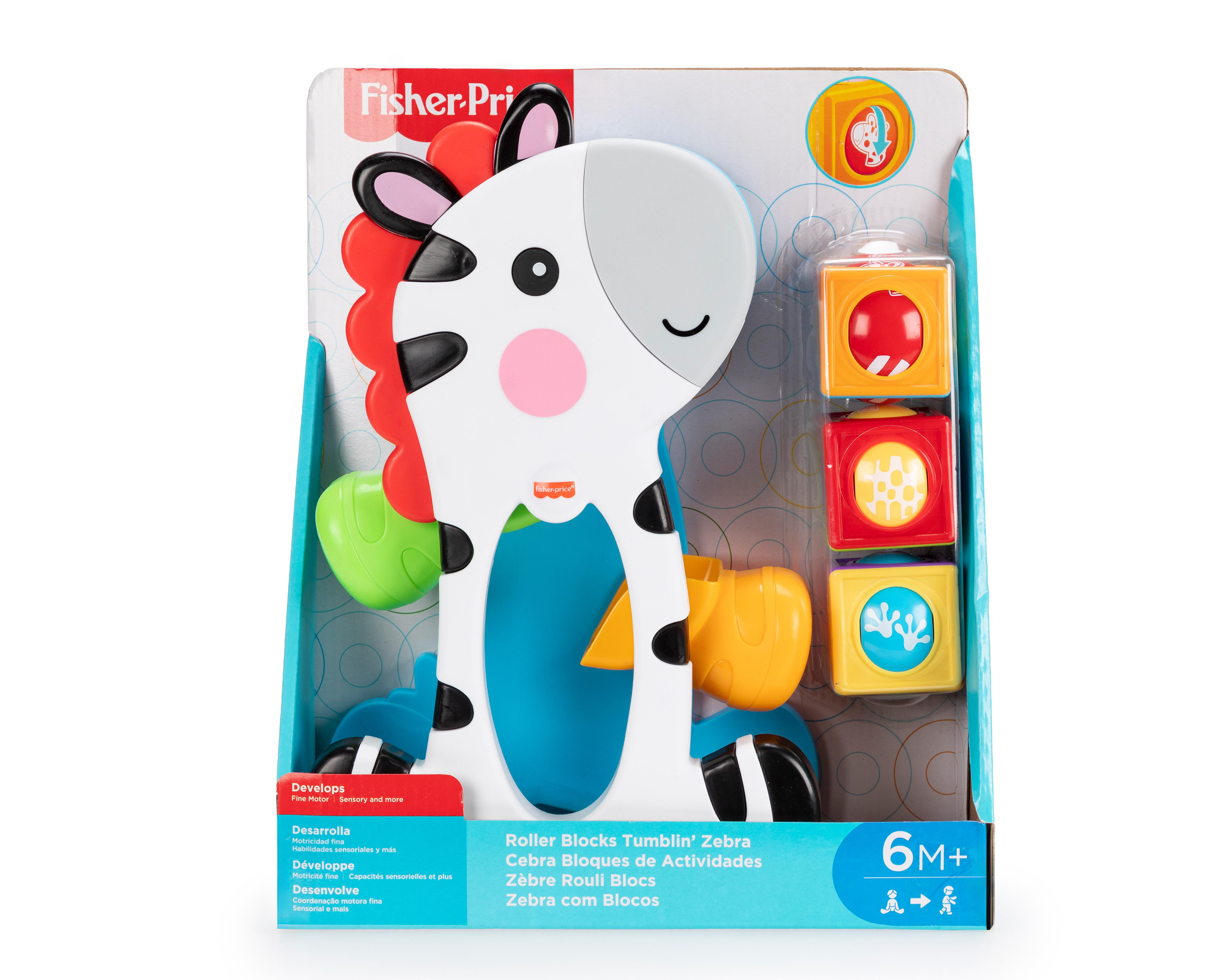 Foto 2 pulgar | Cebra Bloques de Actividades Fisher-Price