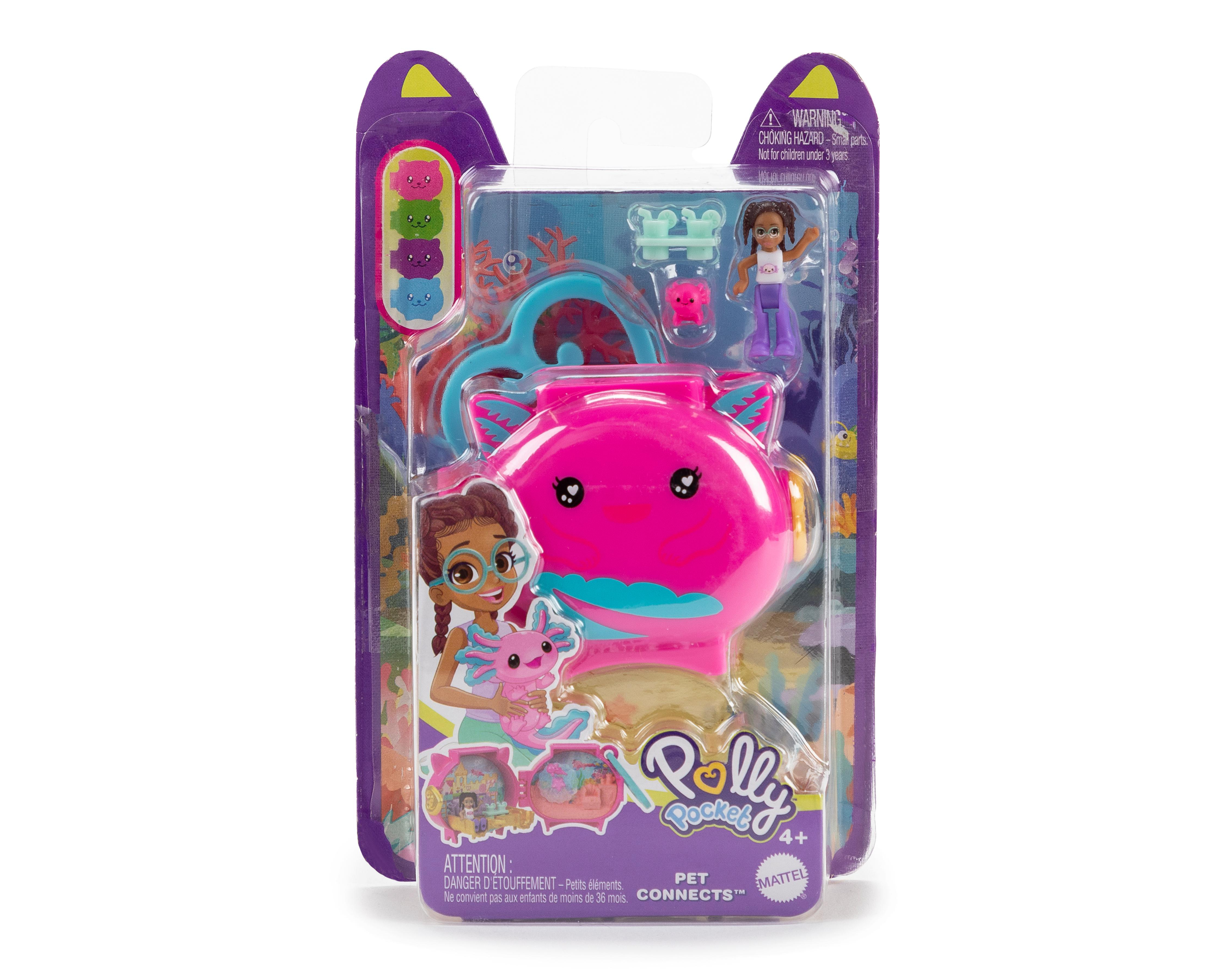 Foto 2 pulgar | Muñeca Polly Pocket Mattel Mini Mundo de Mascotas