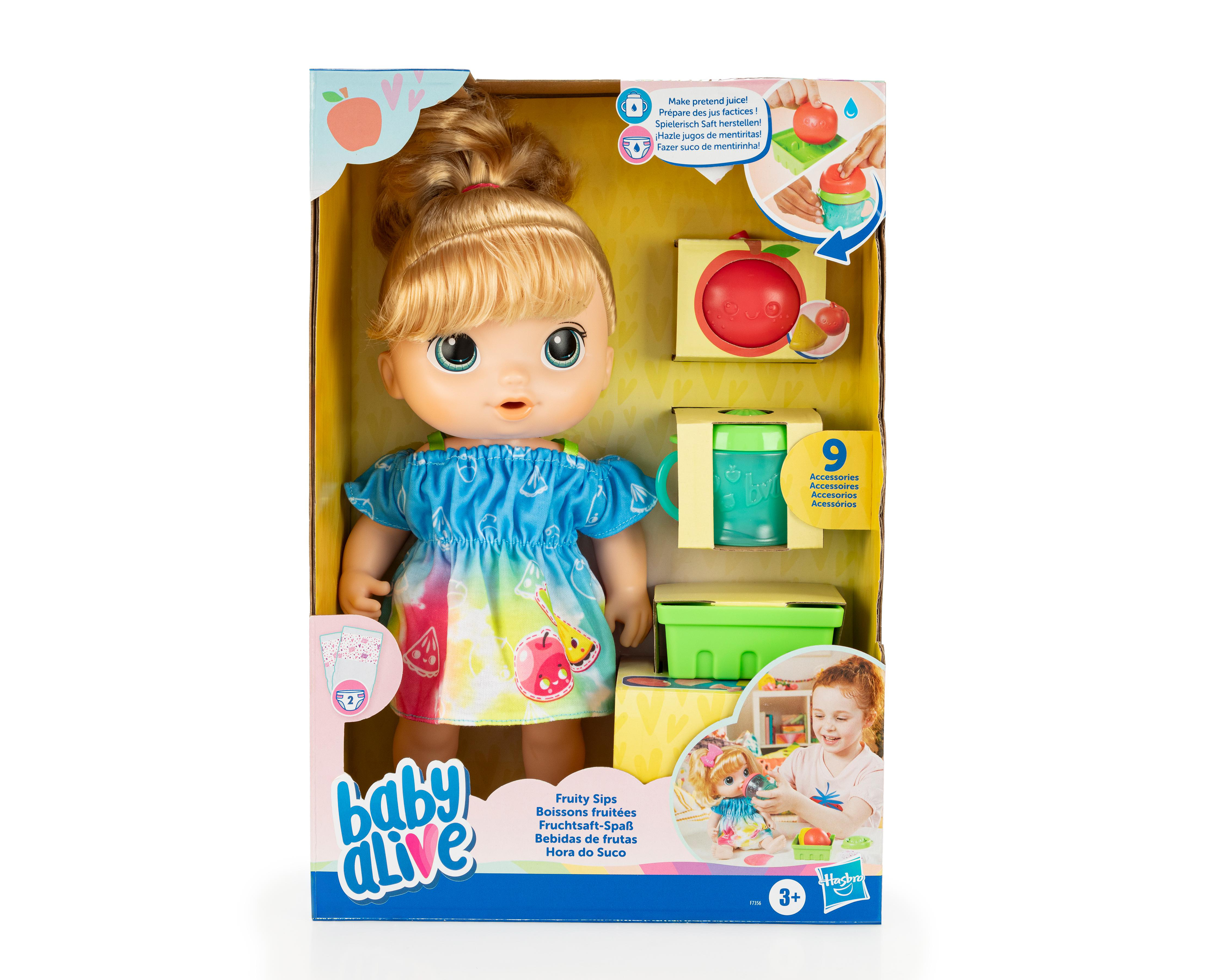 Muñeca Baby Alive Bebidas de Frutas