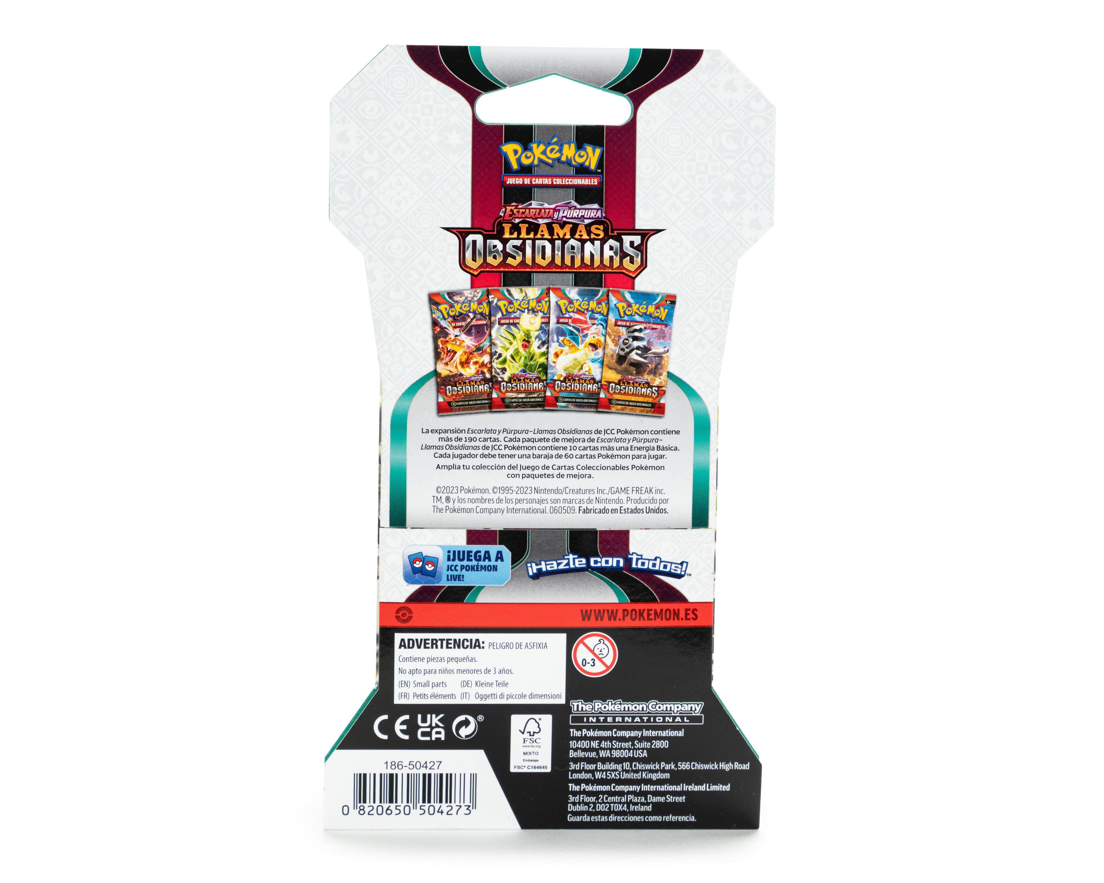 Foto 2 | Juego de Cartas Coleccionables Pokémon