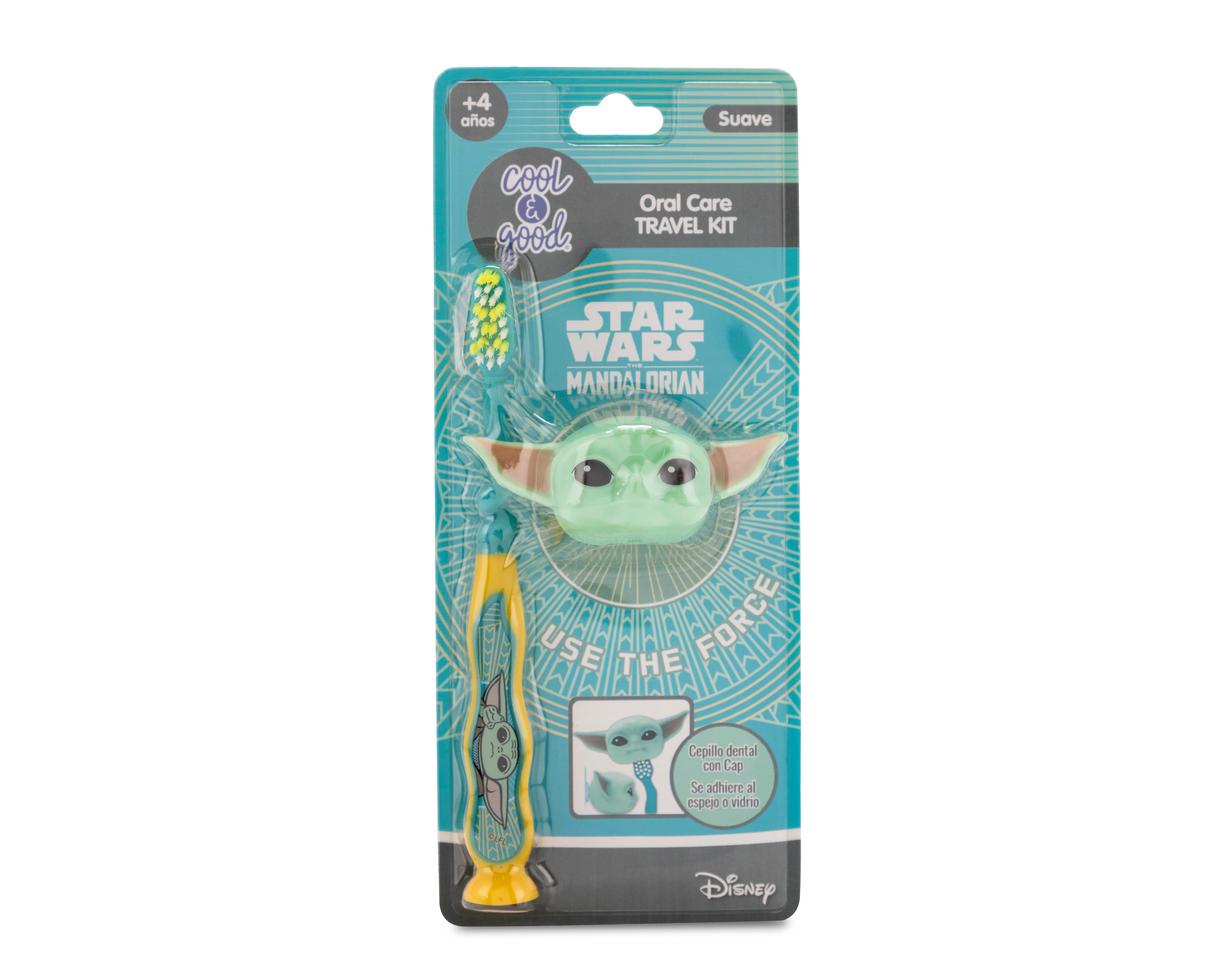 Cepillo de Dientes Suave con Protector Cool & Good Star Wars The Mandalorian