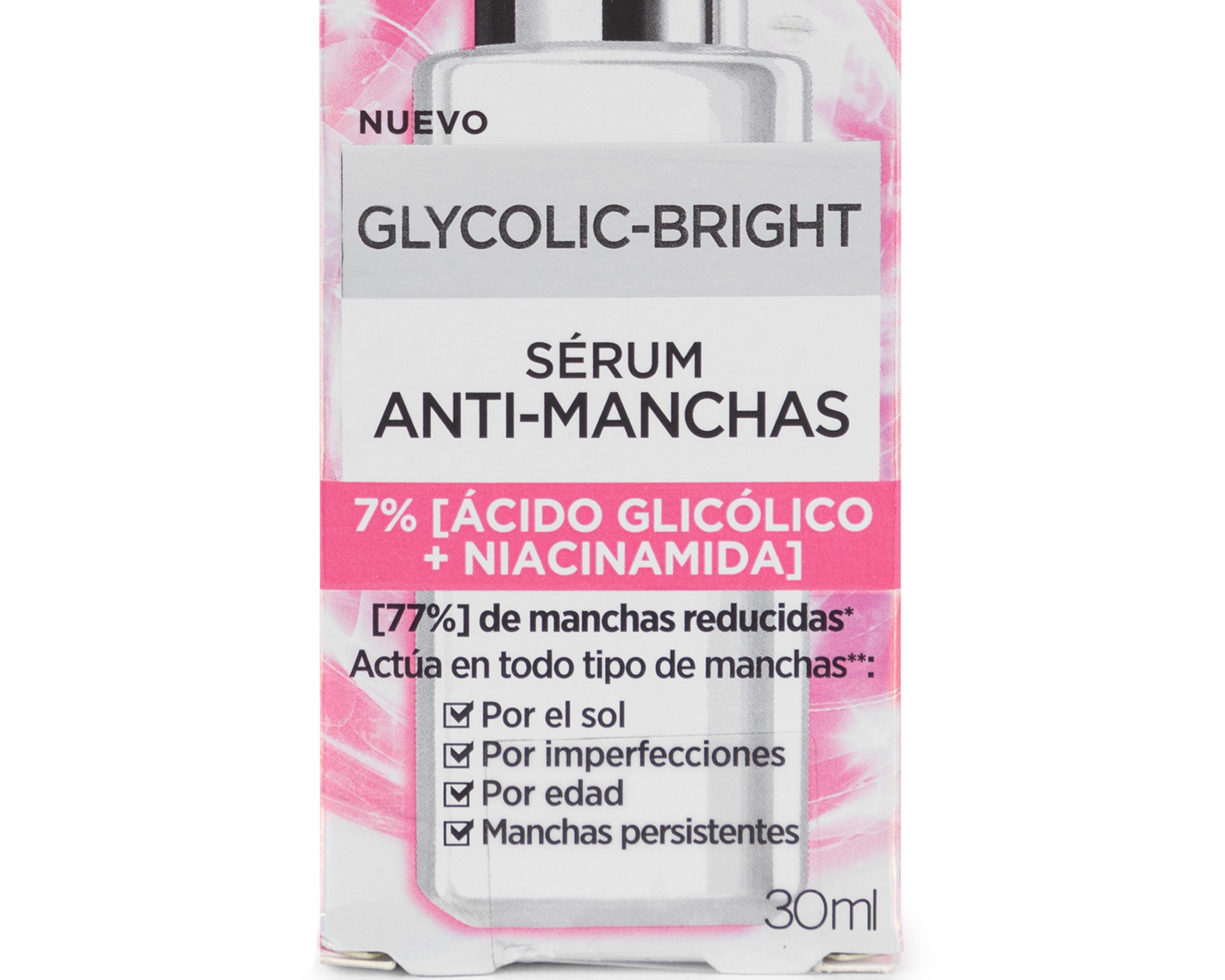 Foto 4 pulgar | Sérum Anti Manchas L’Oréal Paris&nbsp;Glycolic Bright 30 ml