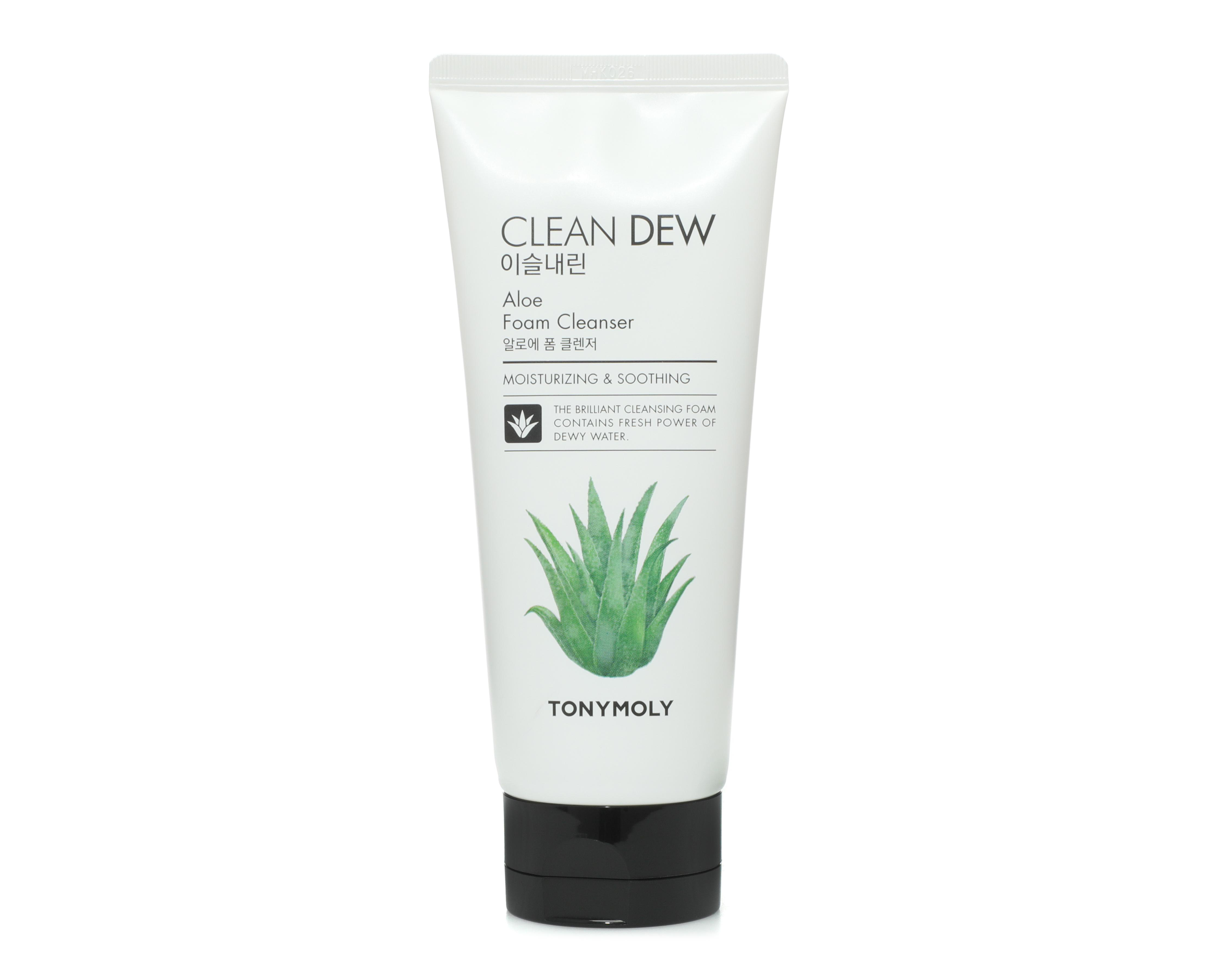 Foto 2 pulgar | Espuma Facial Limpiadora Aloe Vera Tony Moly Clean Dew 180 ml