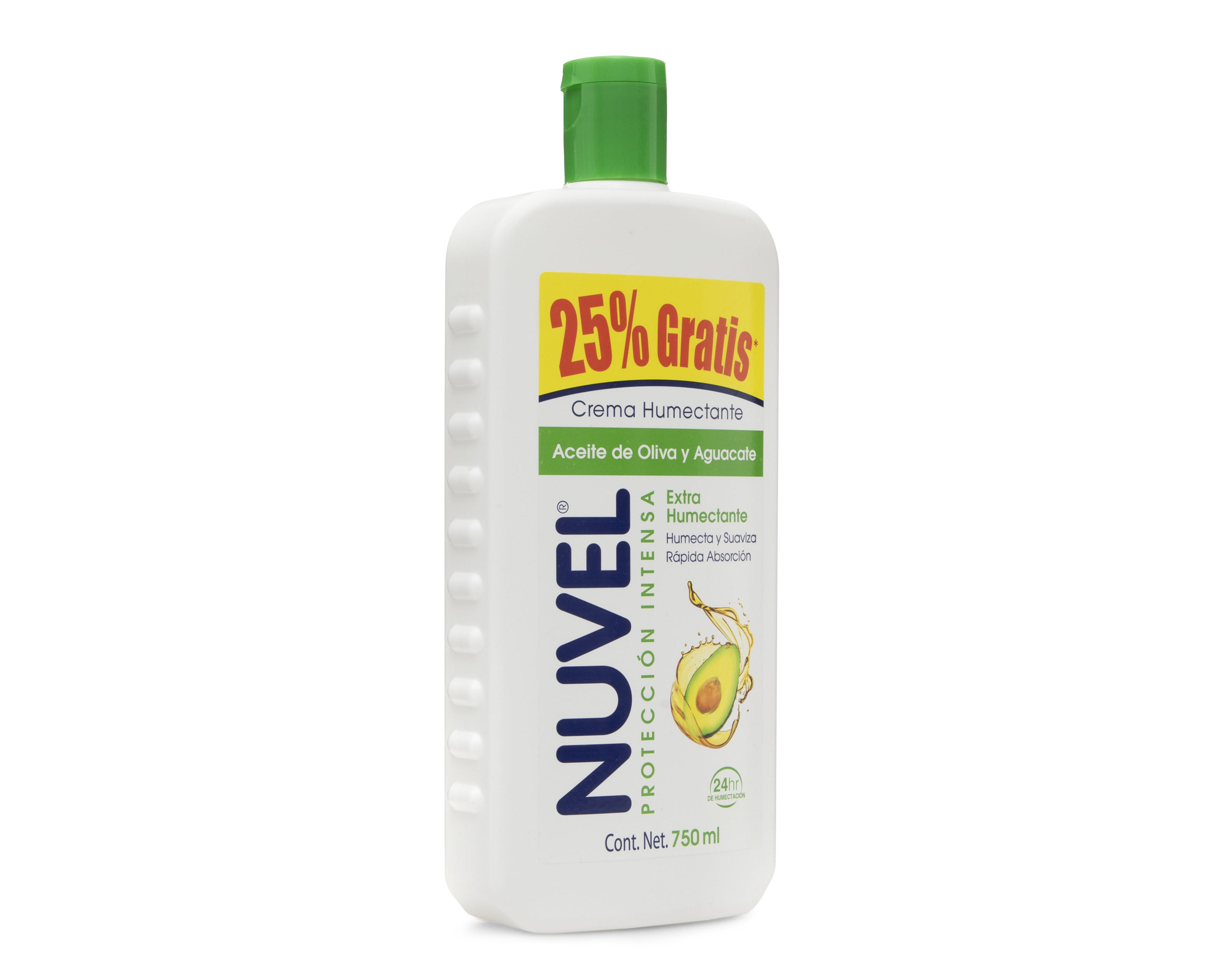 Foto 3 pulgar | Crema Corporal Nuvel Protección Intensa Extra Humectante 750 ml
