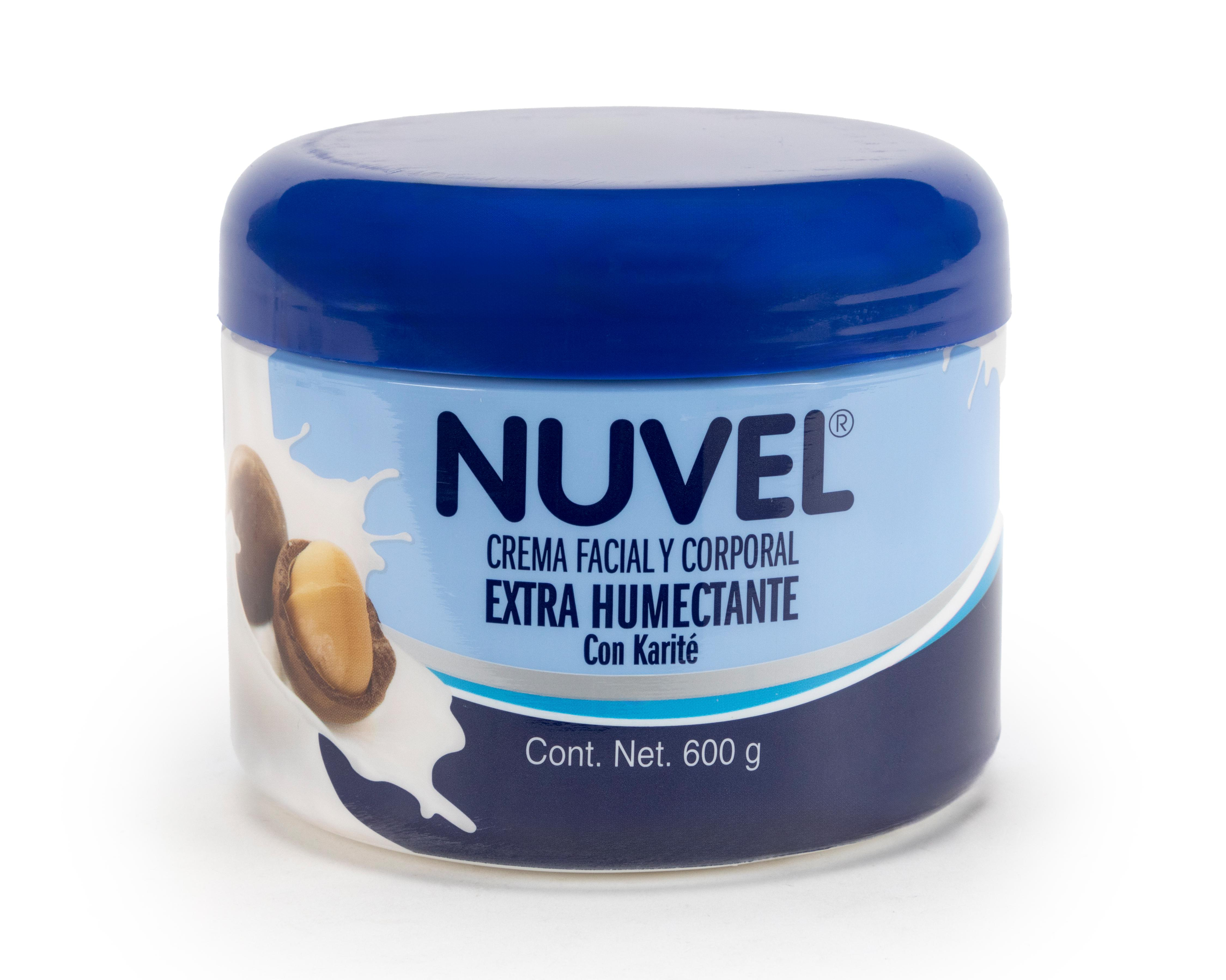 Crema Facial y Corporal Nuvel Almendra con Karité 600 g
