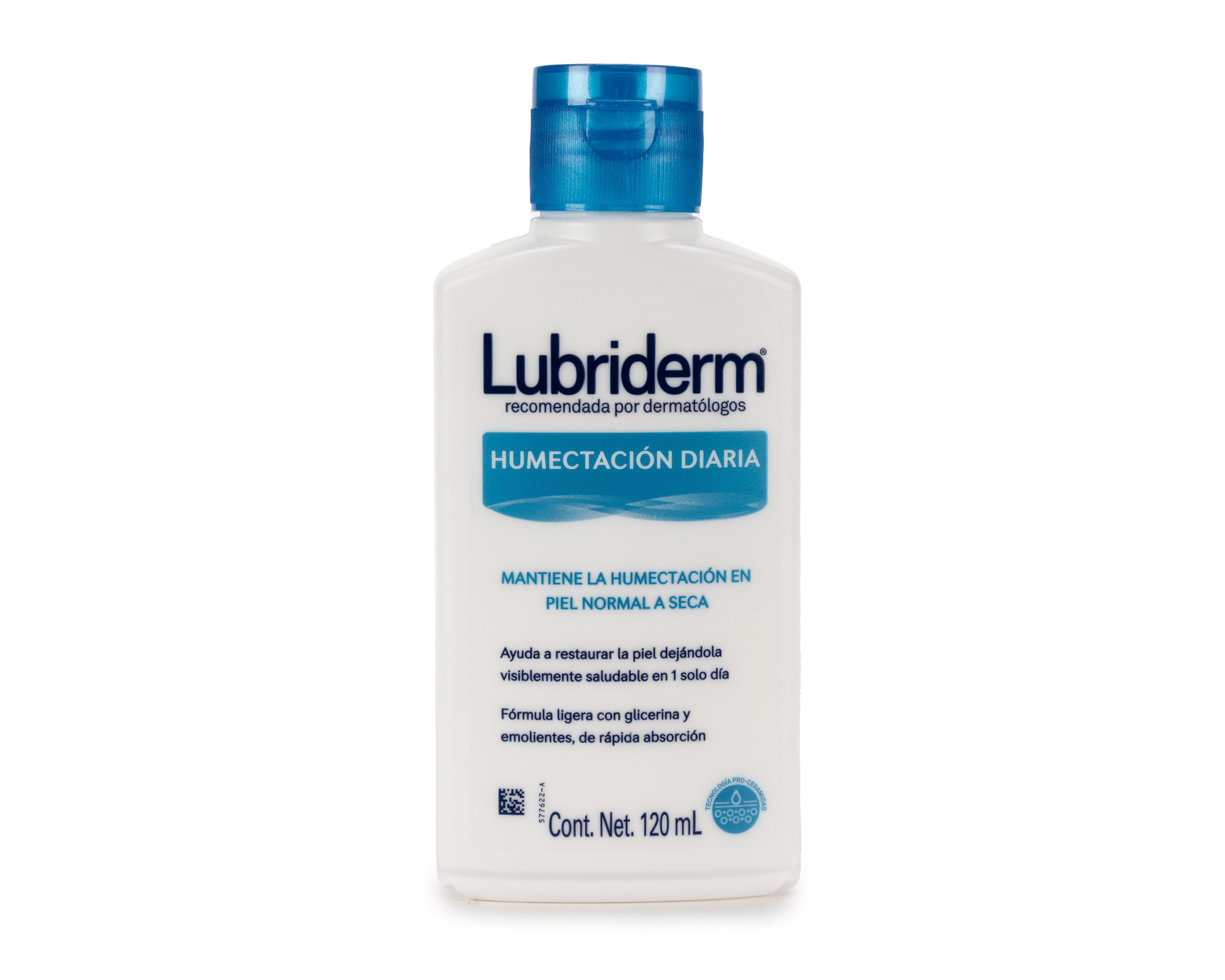 Foto 2 pulgar | Crema Corporal Lubriderm Humectación Diaria 120 ml