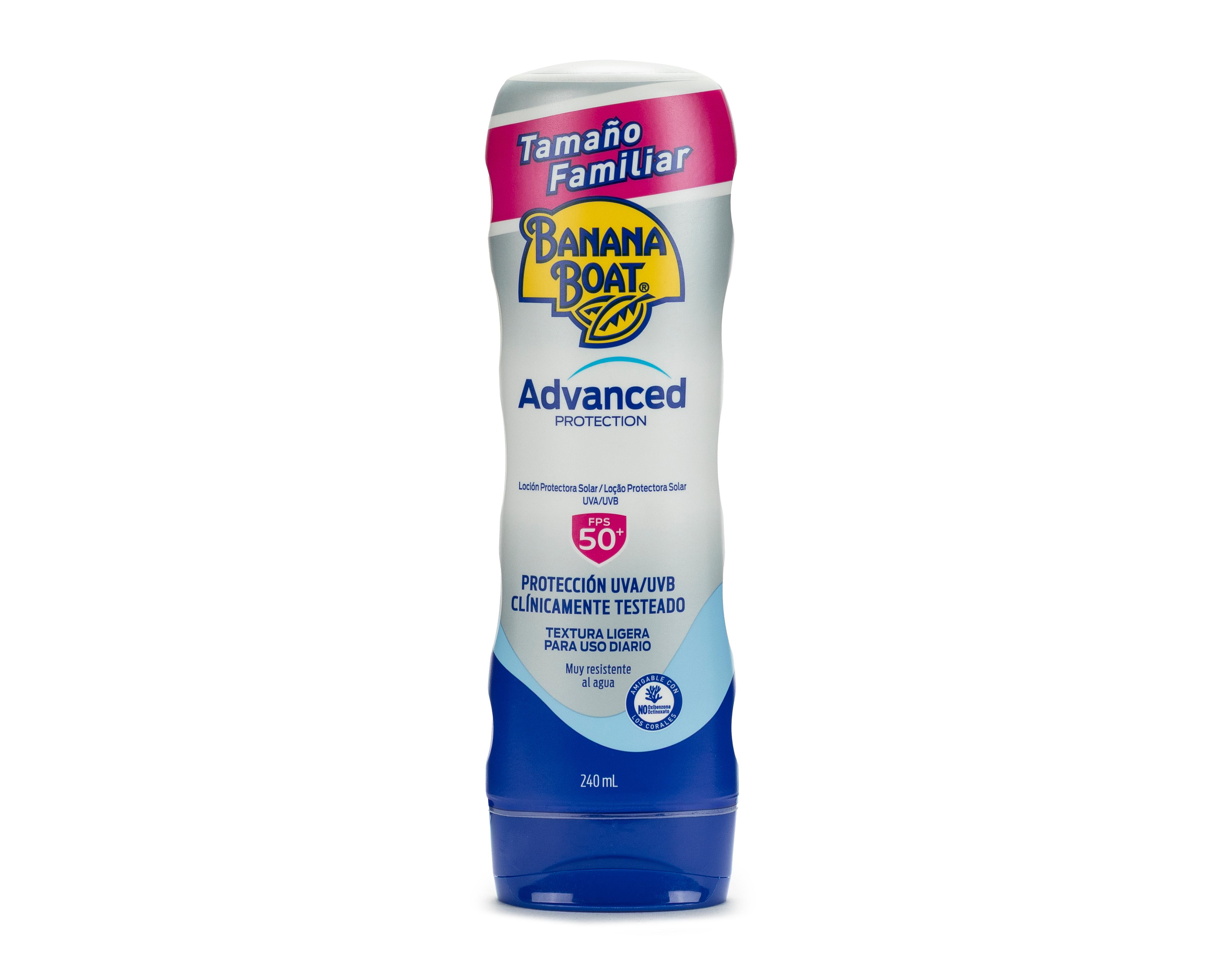 Protector Solar FPS 50 Banana Boat Advanced Protection 240 ml $299