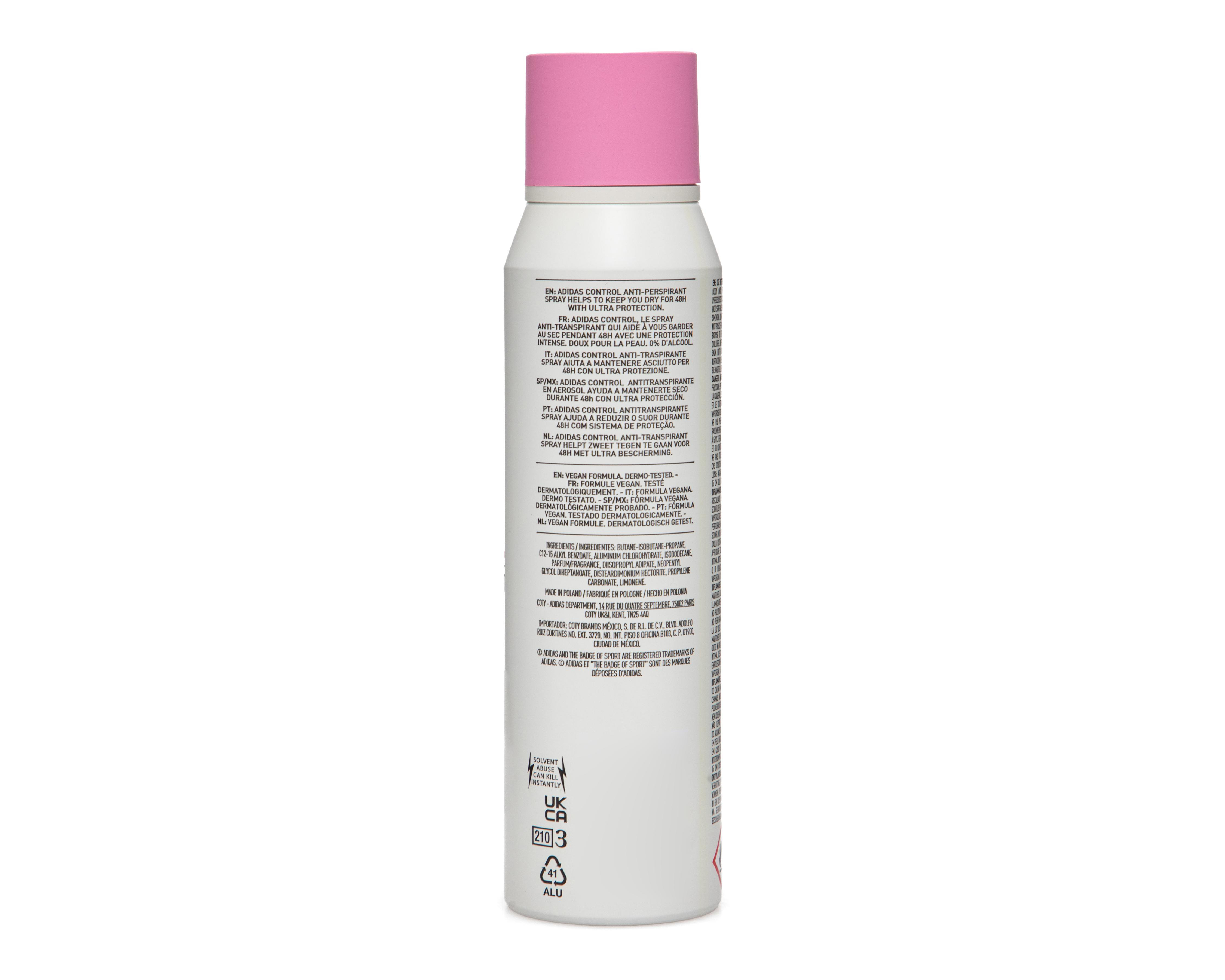 Foto 3 pulgar | Desodorante Adidas Control 48 Horas 150 ml