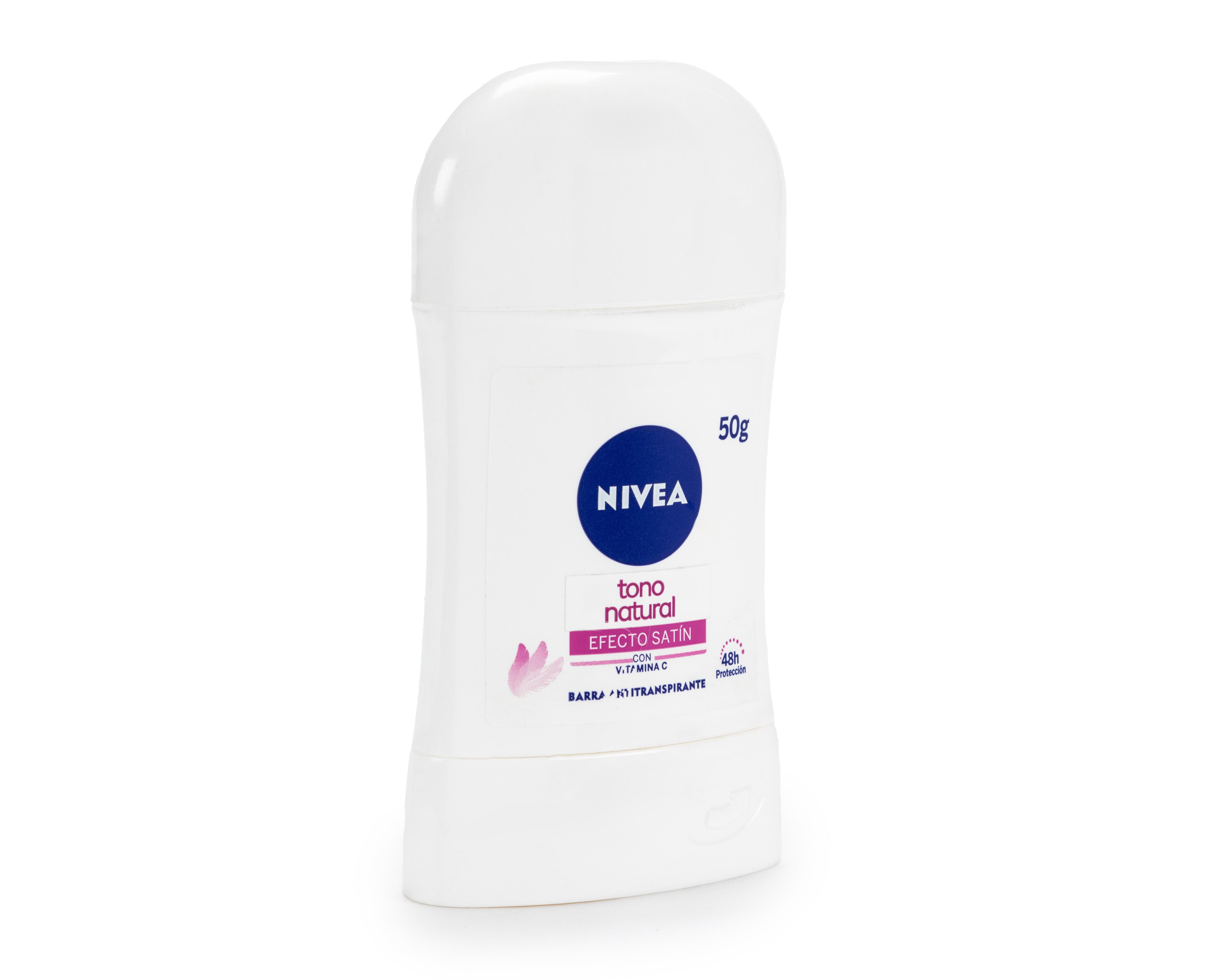 Foto 4 pulgar | Desodorante en Barra Nivea Tono Natural Efecto Satín 50 g