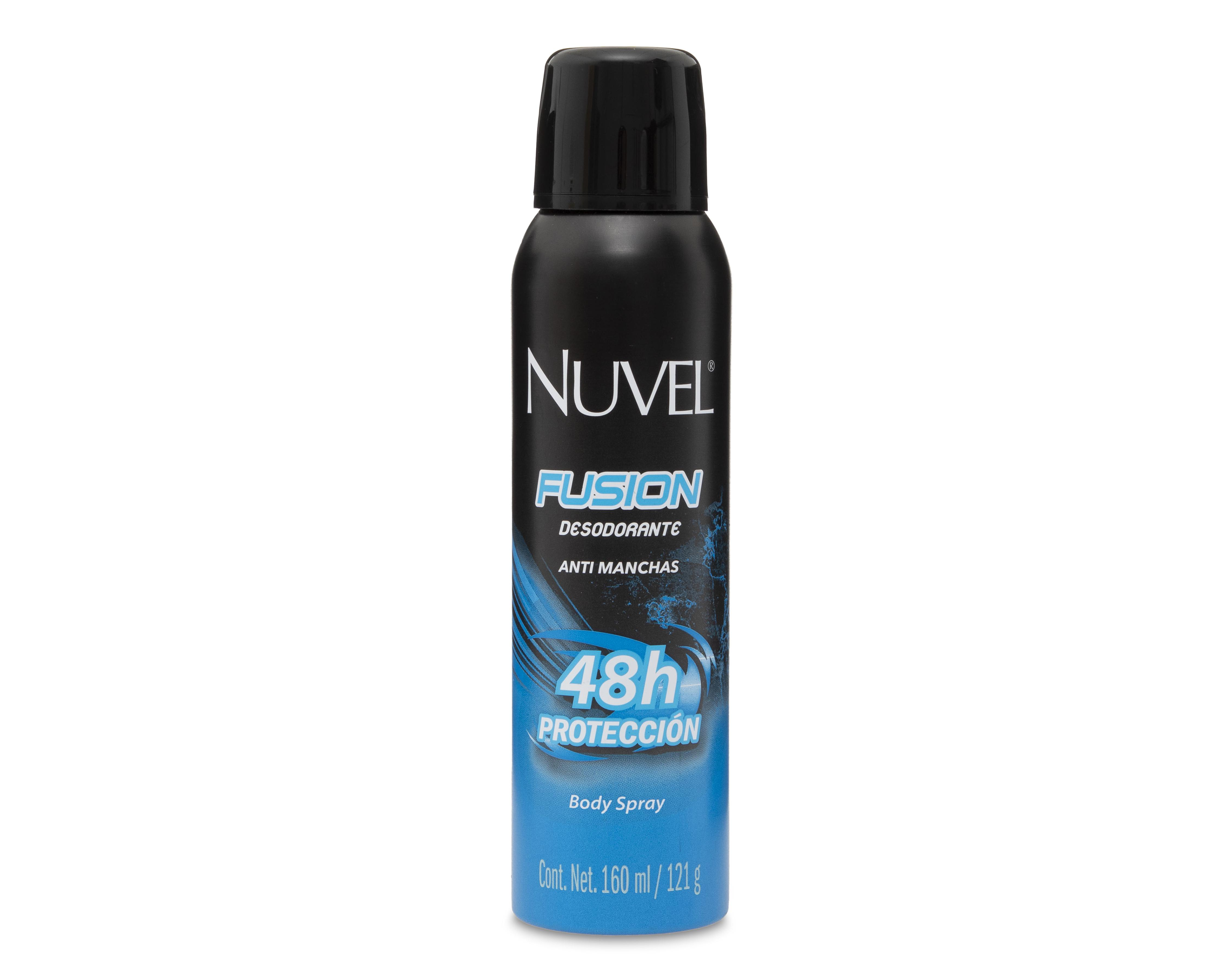 Foto 2 pulgar | Desodorante Nuvel Fusion Anti Manchas 160 ml