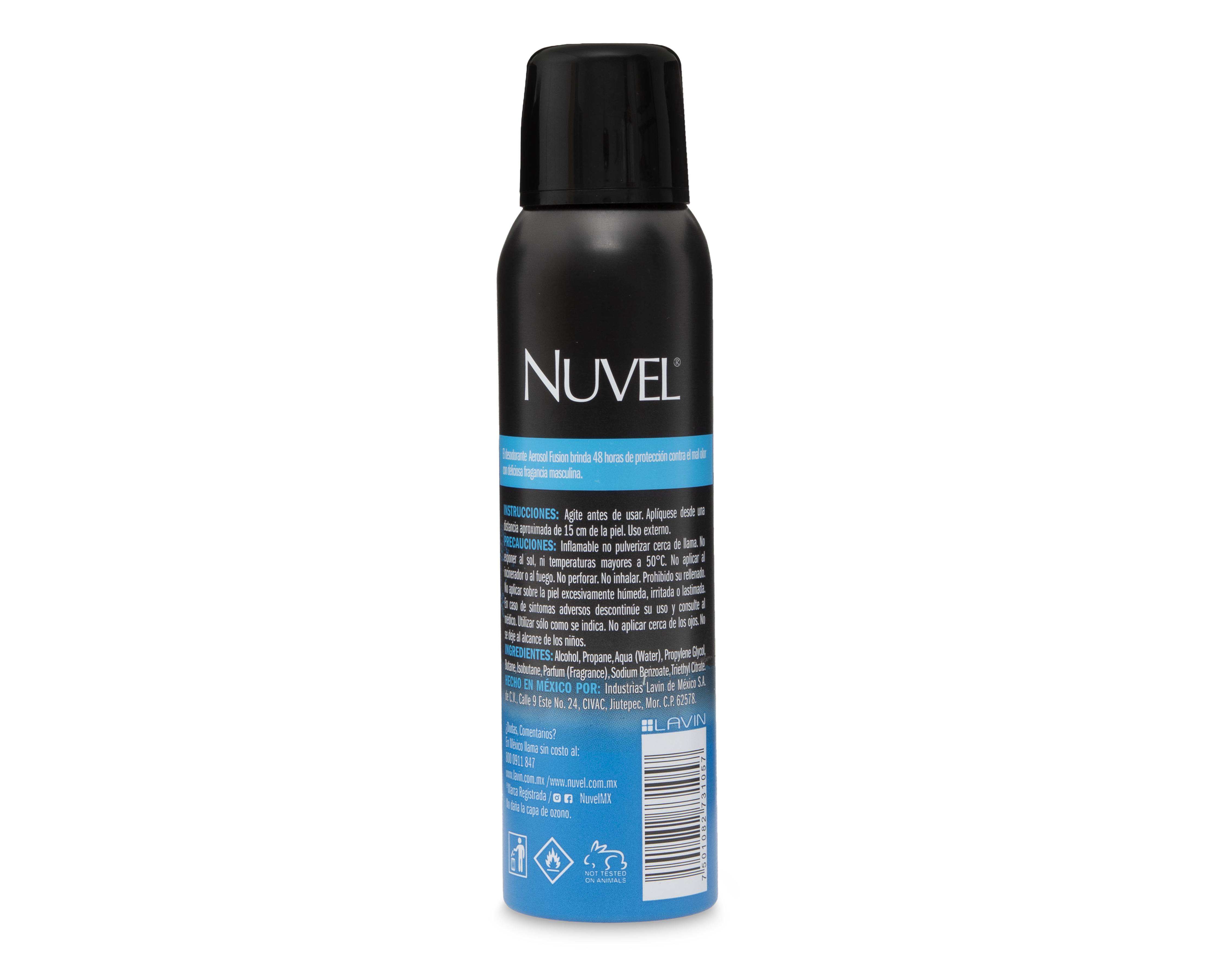Foto 2 | Desodorante Nuvel Fusion Anti Manchas 160 ml