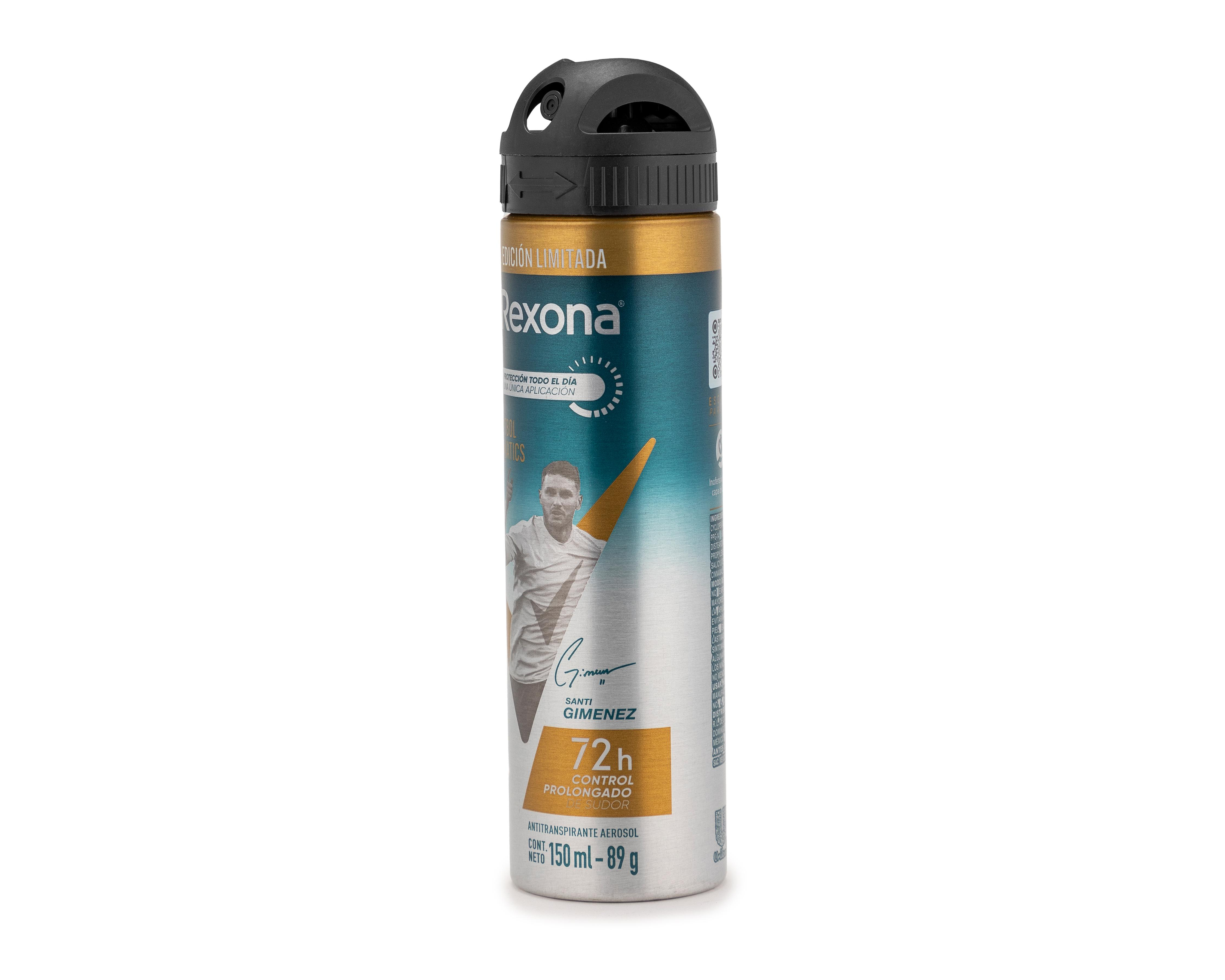 Foto 3 pulgar | Desodorante en Aerosol Rexona Futbol 150 ml