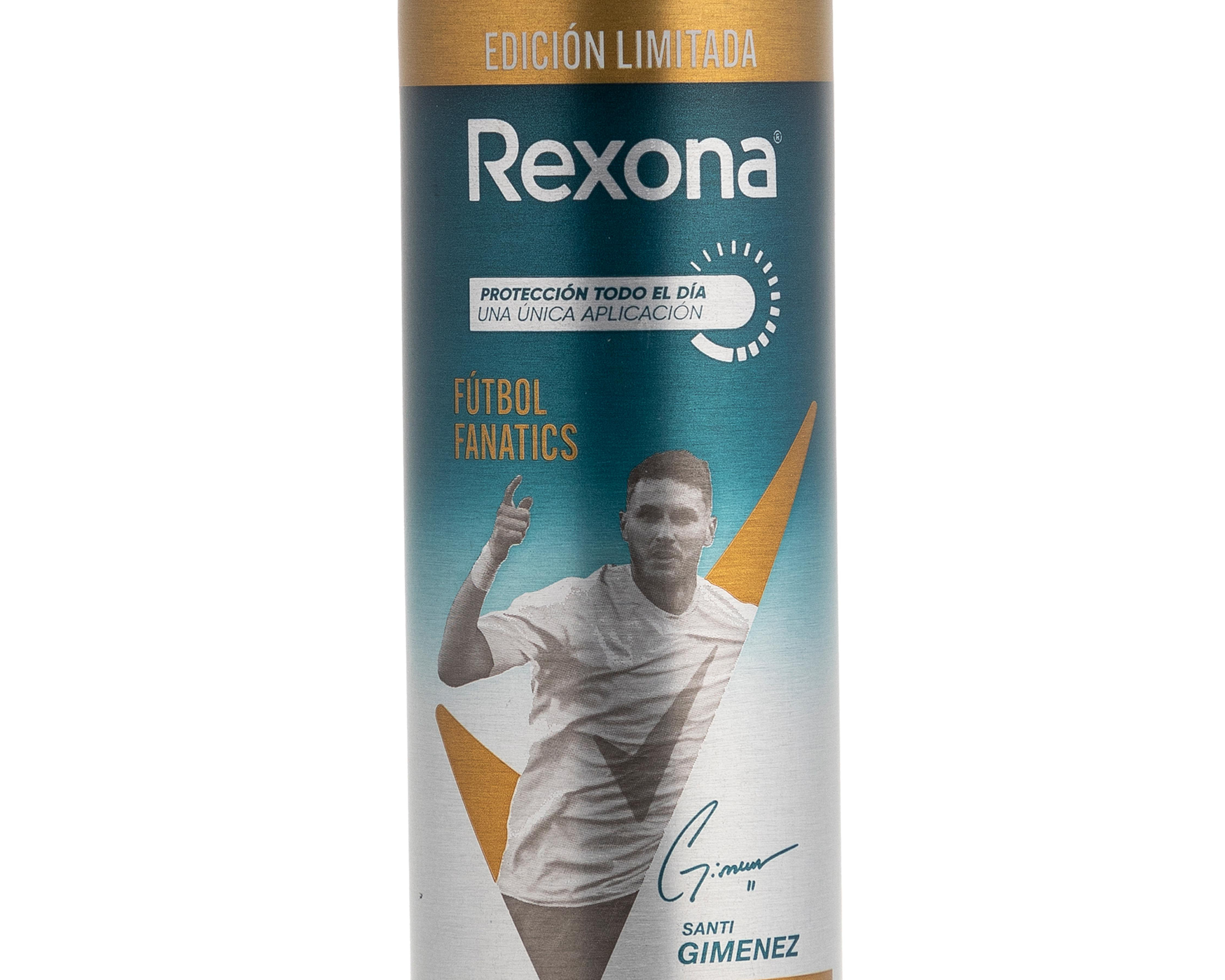 Foto 4 pulgar | Desodorante en Aerosol Rexona Futbol 150 ml