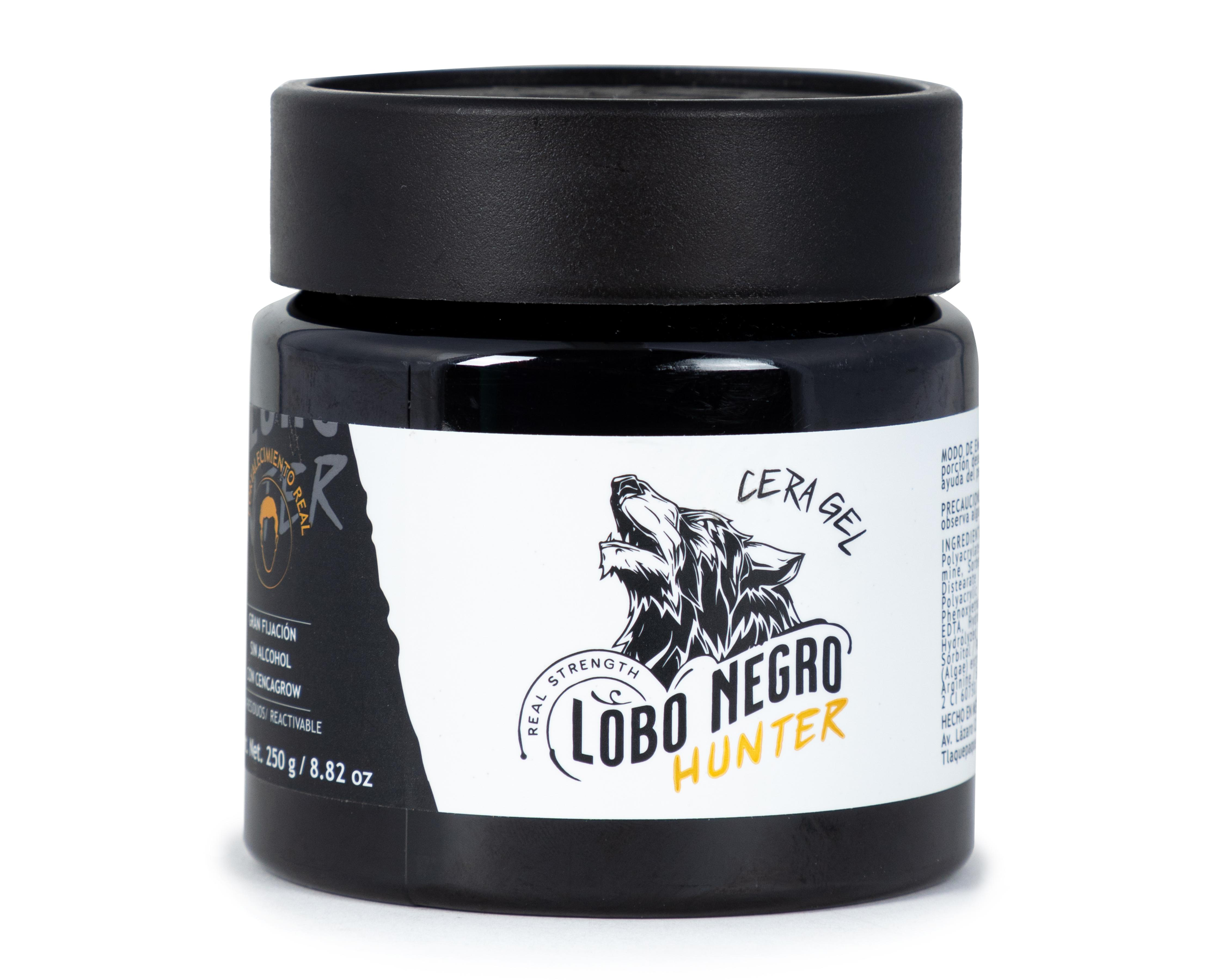 Foto 2 pulgar | Cera Gel Lobo Negro Hunter 250 mg