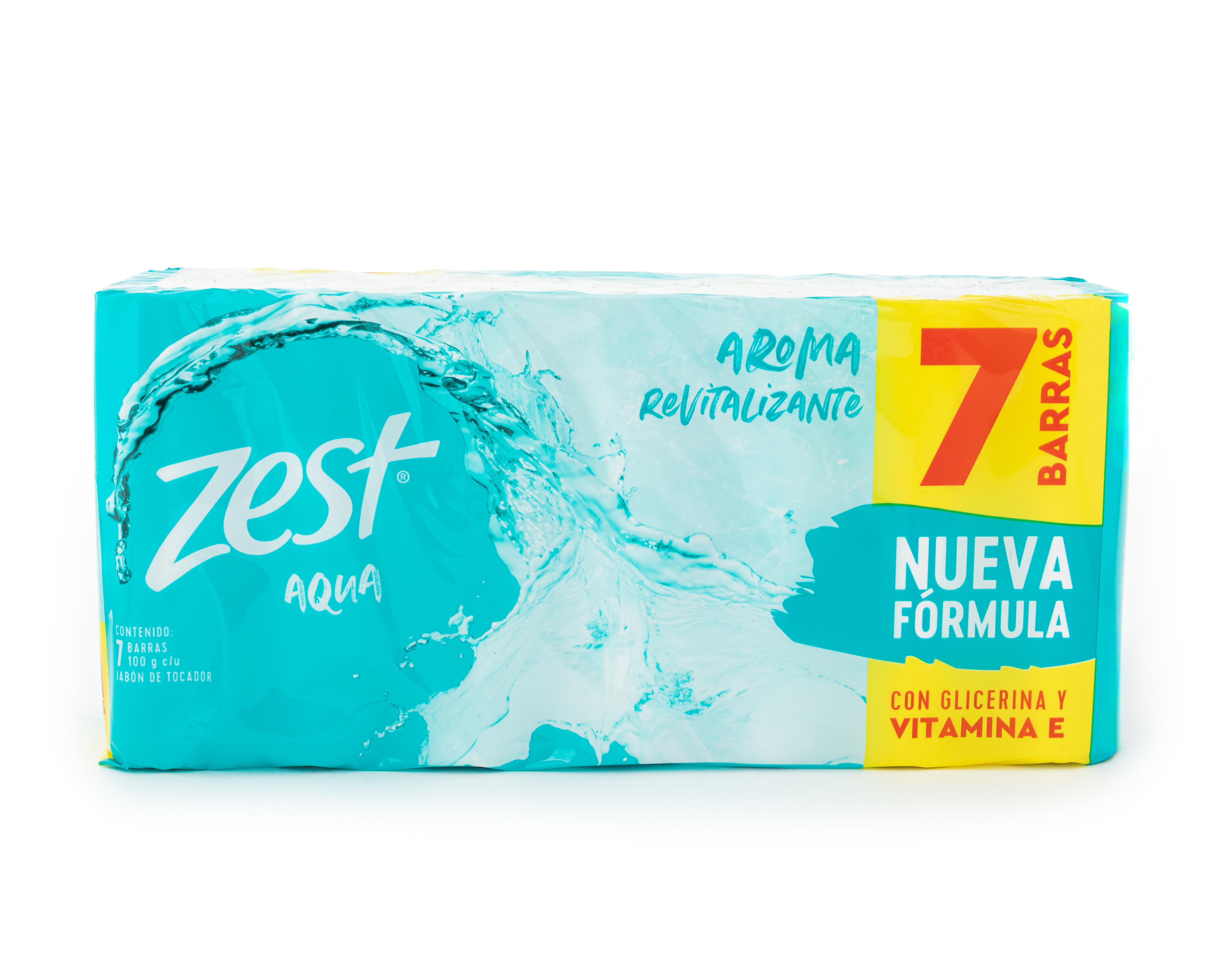 Foto 2 pulgar | Jabón Zest Aqua 7 Piezas