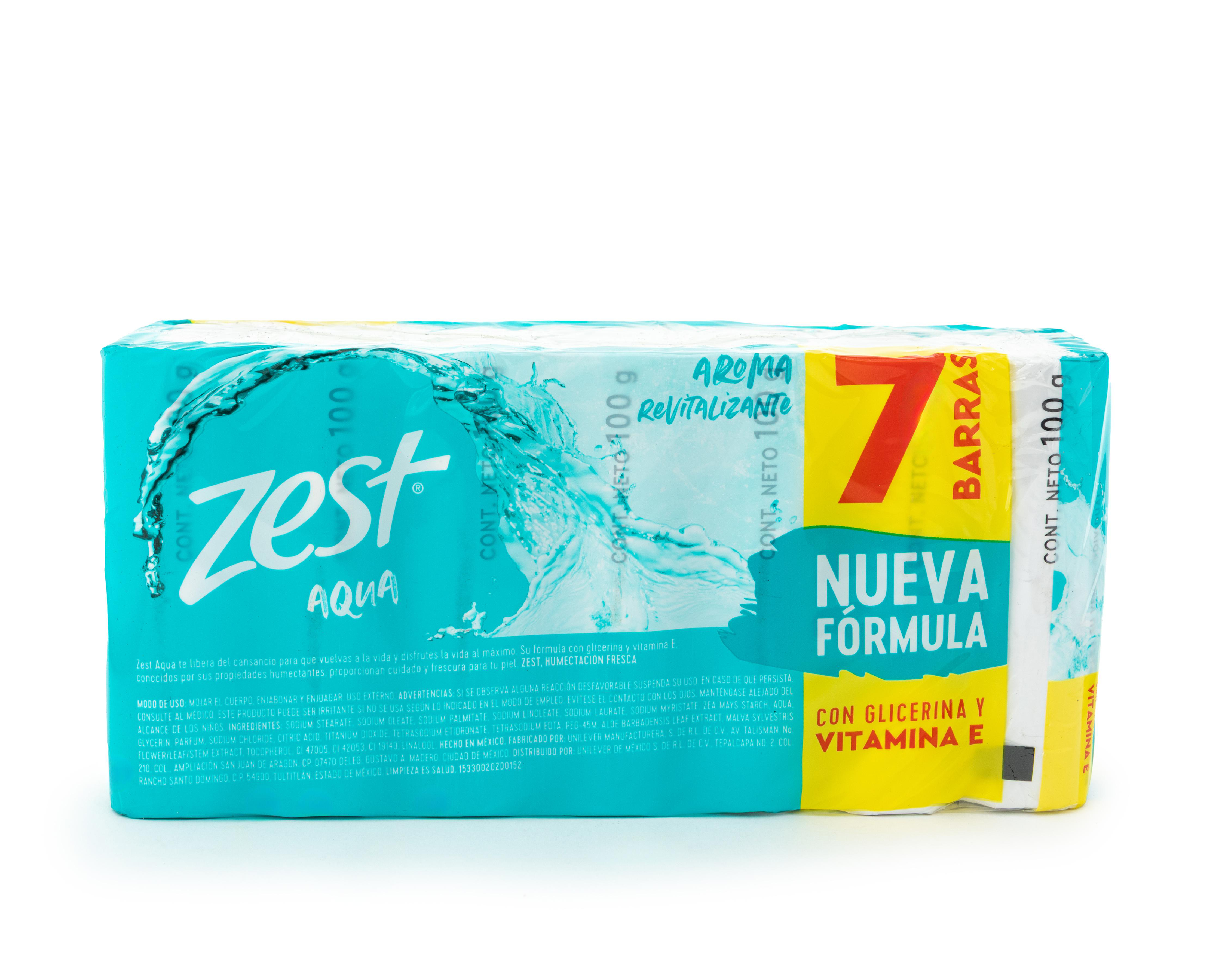 Foto 2 | Jabón Zest Aqua 7 Piezas
