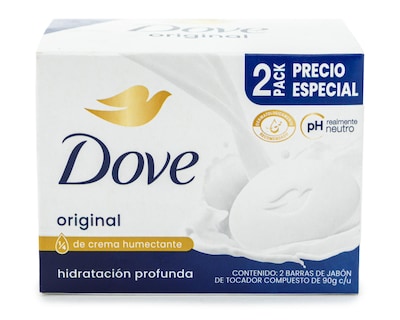 Foto 1 | Jabón Dove Hidratación Profunda 2 Piezas