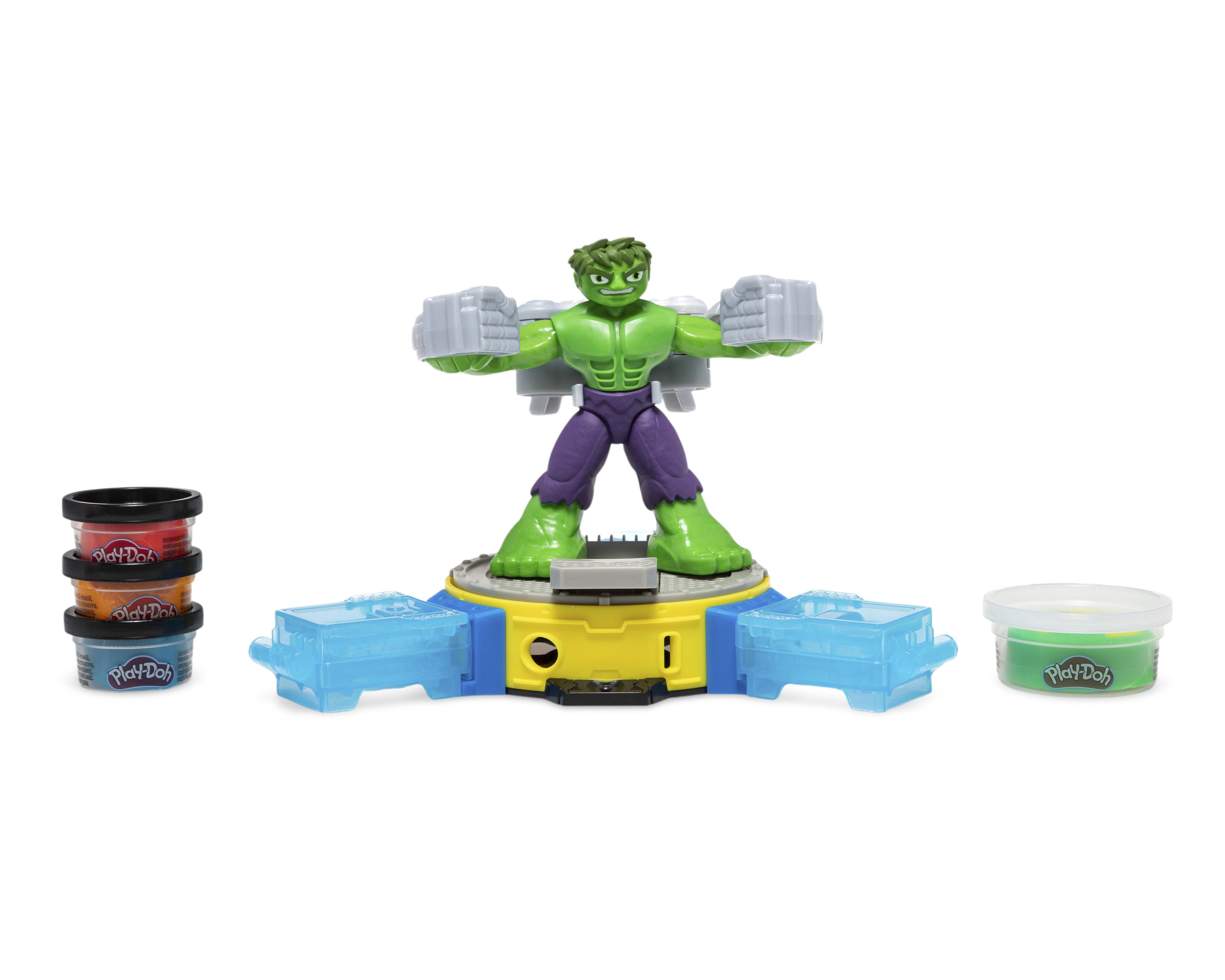 Set de Juego Hulk Aplasta y Moldea Play-Doh