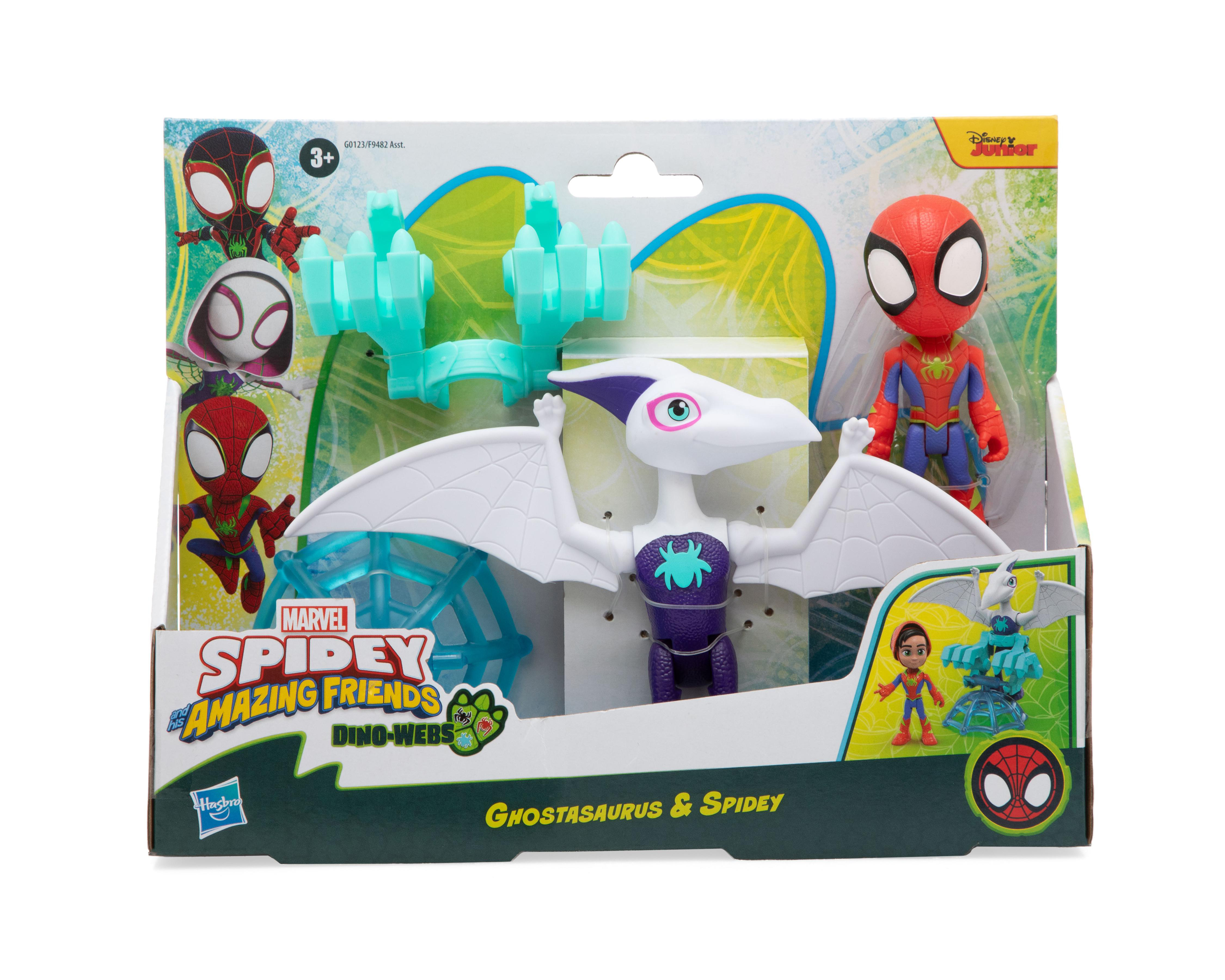 Foto 7 pulgar | Spider-Man y Ghostasaurus Figuras de Acción Marvel Spidey Amazing Friends