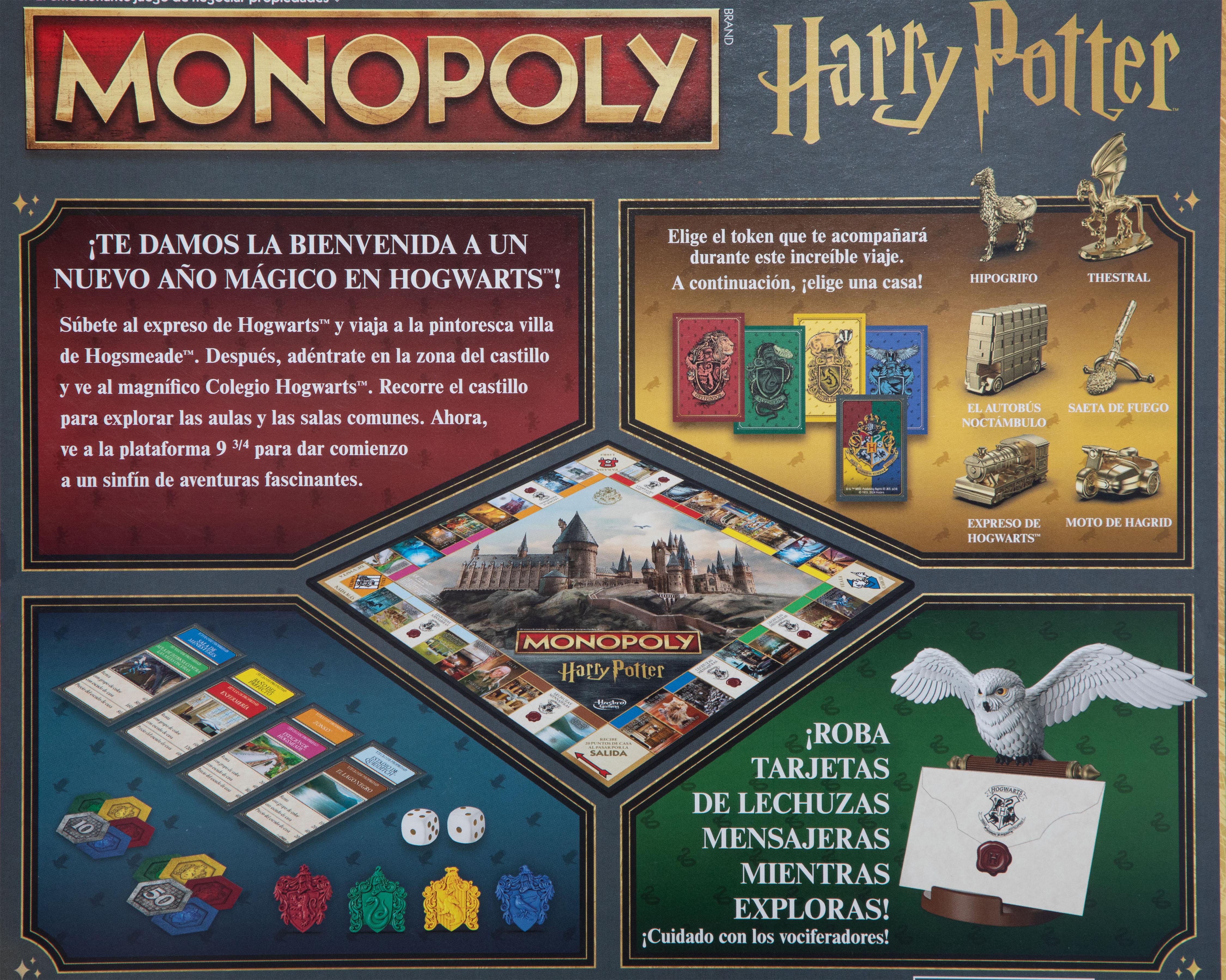 Foto 3 | Juego de Mesa Monopoly Harry Potter Hasbro