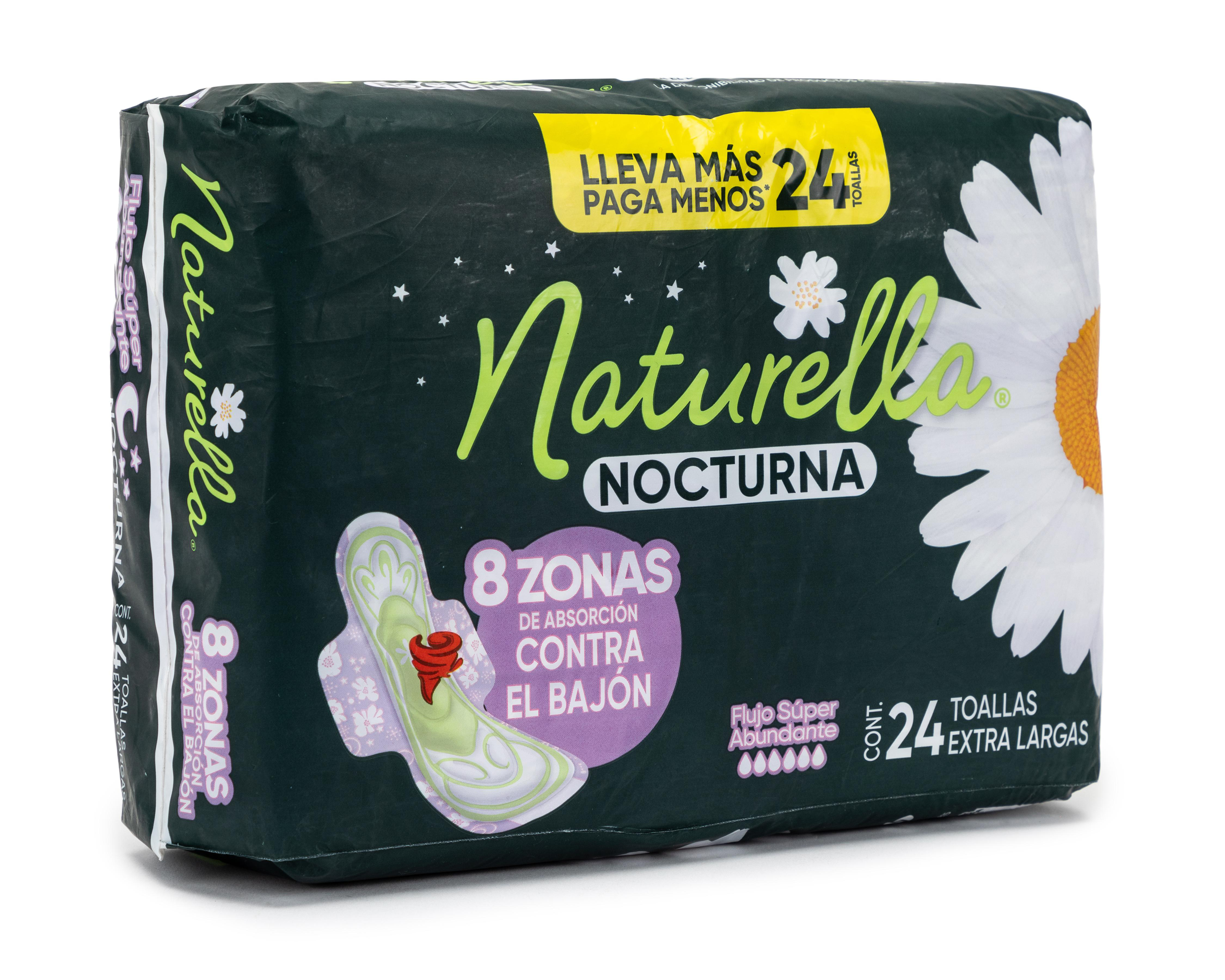 Foto 3 pulgar | Toallas Femeninas Naturella Nocturna 24 Piezas