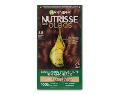 Foto 1 | Tinte para Cabello Garnier Nutrisse 5.5 Castaño Claro Caoba