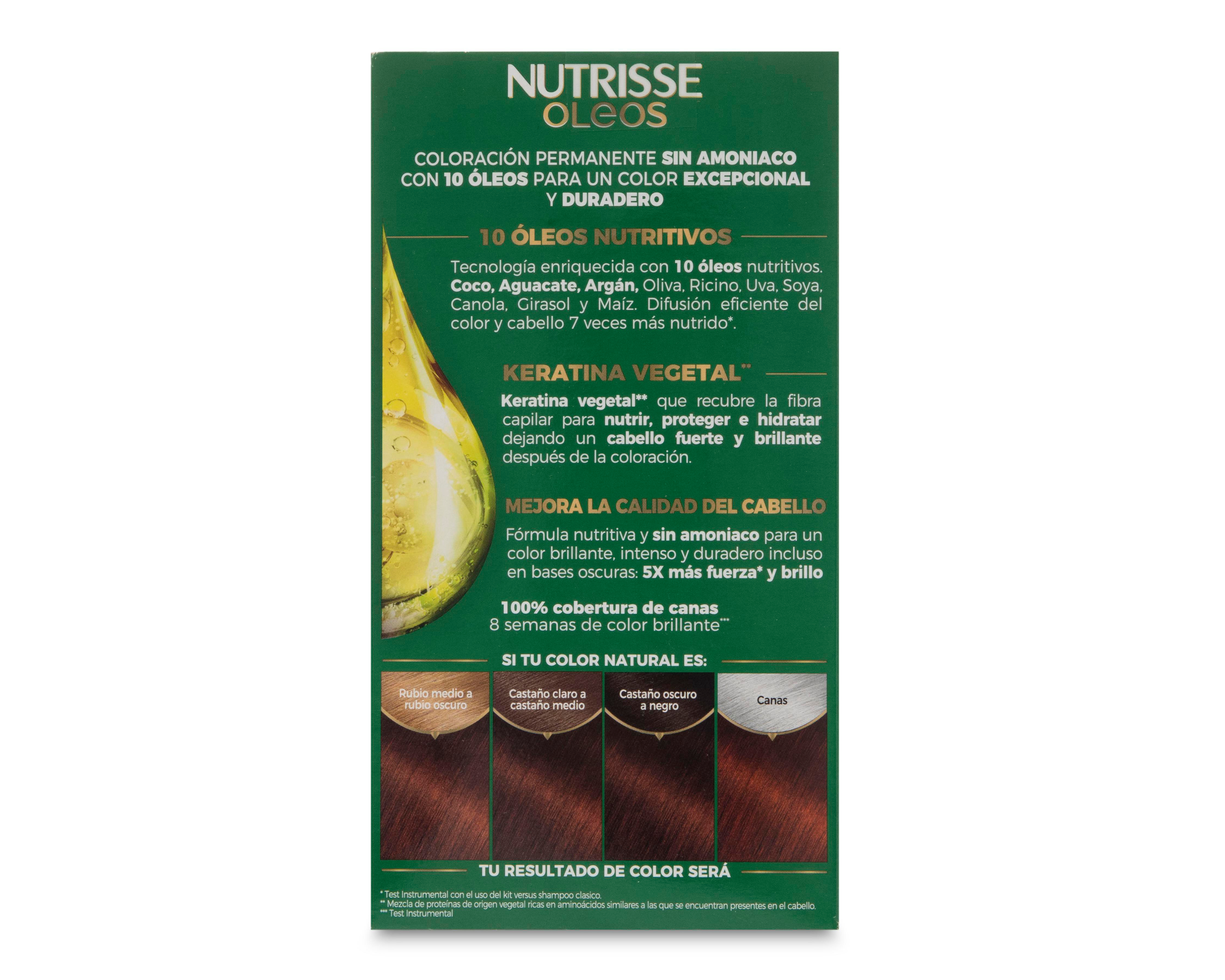 Foto 3 pulgar | Tinte para Cabello Garnier Nutrisse 5.5 Castaño Claro Caoba