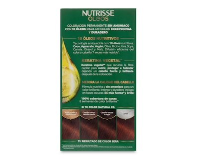 Foto 2 | Tinte para Cabello Garnier Nutrisse 5.5 Castaño Claro Caoba